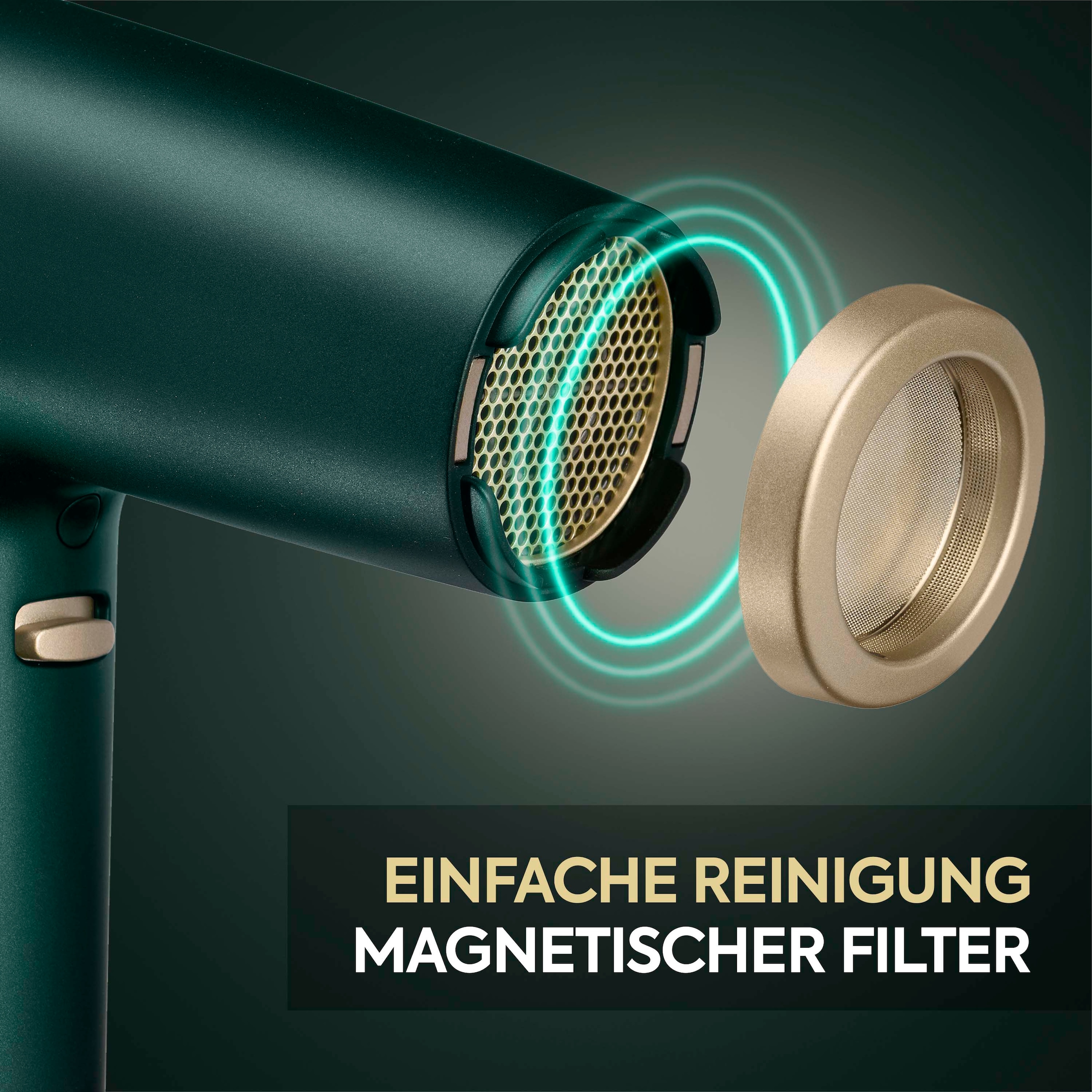 BaByliss Haartrockner »BaByliss  Air Power Pro Profi-Haartrockner, D6555DE« 1.600 W 3 Aufsätze Hochgeschwindigkeits-Digitalmotor , Leicht, Föhn mit 3 Aufsätzen