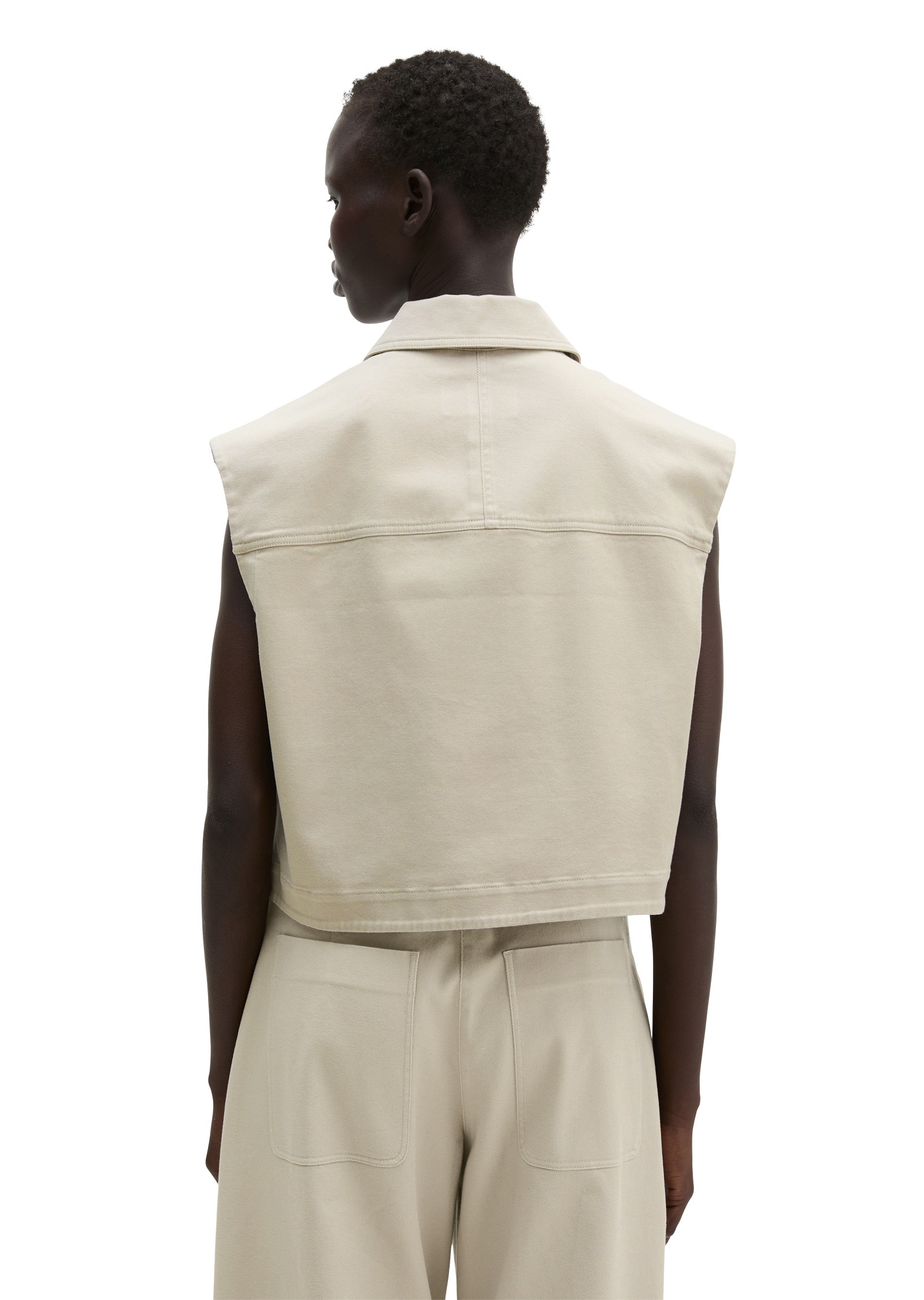 Marc O'Polo Anzugweste »aus Baumwoll-Twill-Stretch«