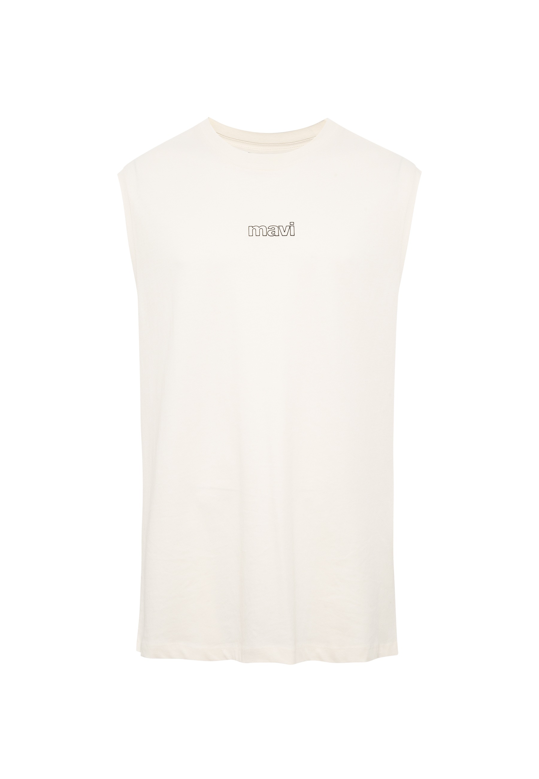 Mavi T-Shirt »MAVI PRINTED SLEEVELESS TEE«, Top mit Logo