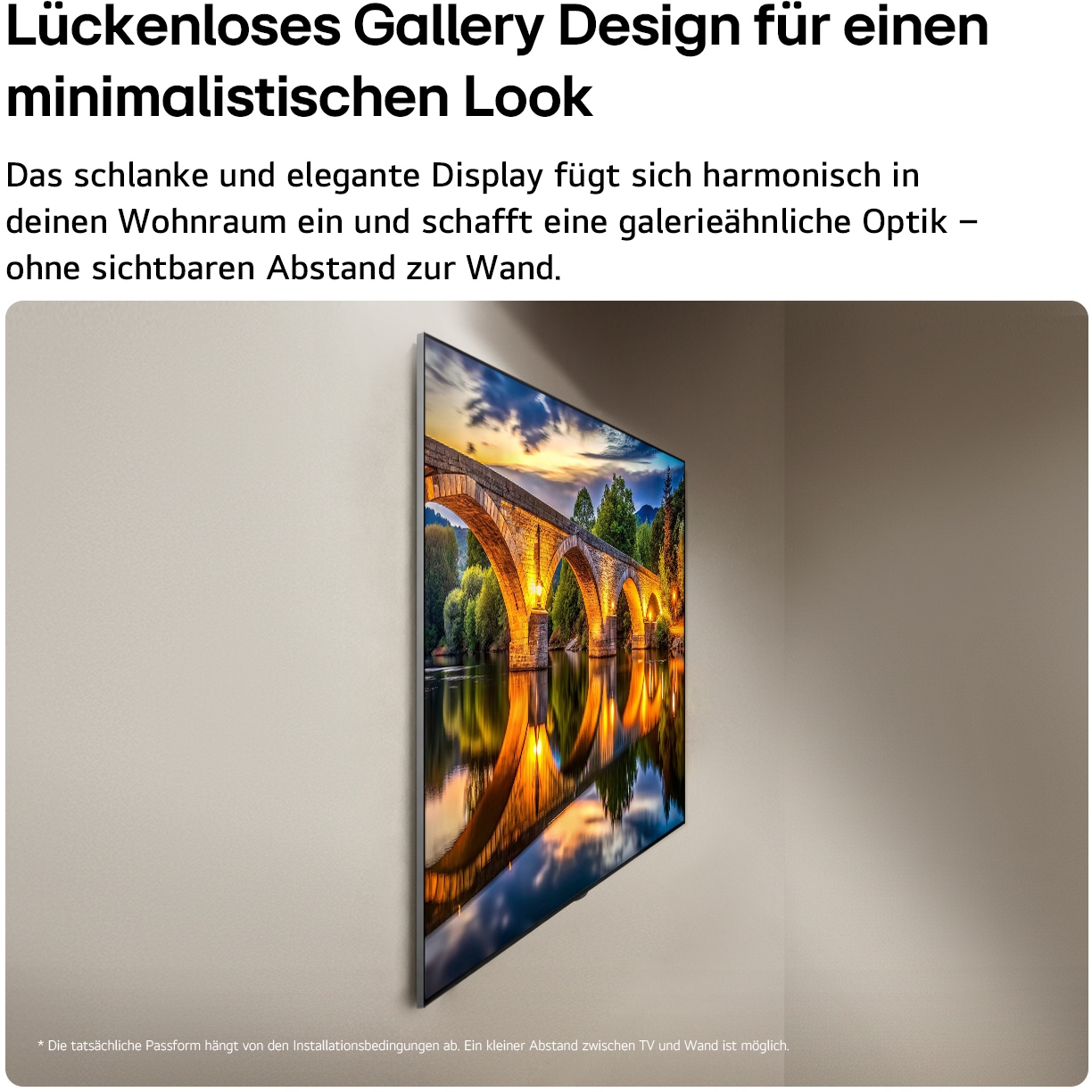 LG OLED-Fernseher »OLED77G67LW« 195 cm/77 ″ Smart-TV
