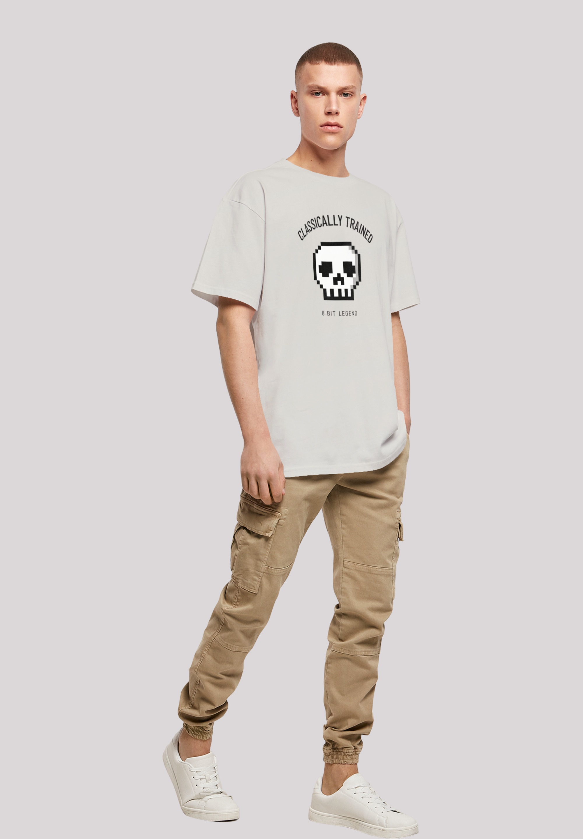 F4NT4STIC T-Shirt »Classically Trained Retro Gaming SEVENSQUARED«, Print