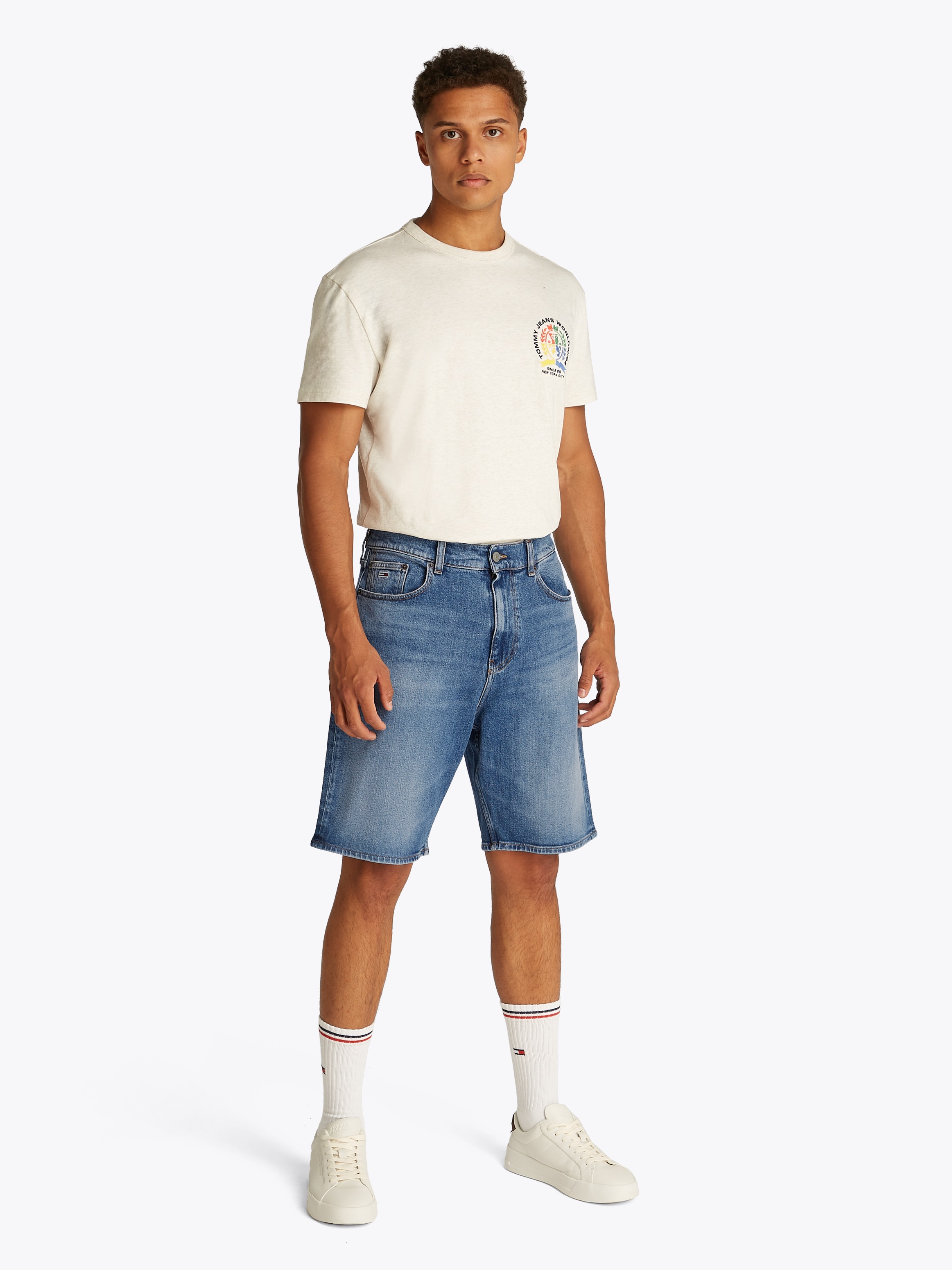 Thumbnail - Tommy Jeans Jeansshorts "Isaac Relaxed Tapered"