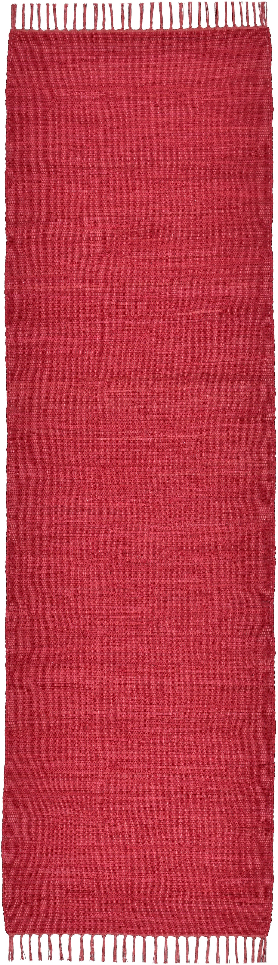 THEKO Teppich "Happy Cotton Fleckerl, handgewebt" rechteckig 5 mm Höhe Flac günstig online kaufen