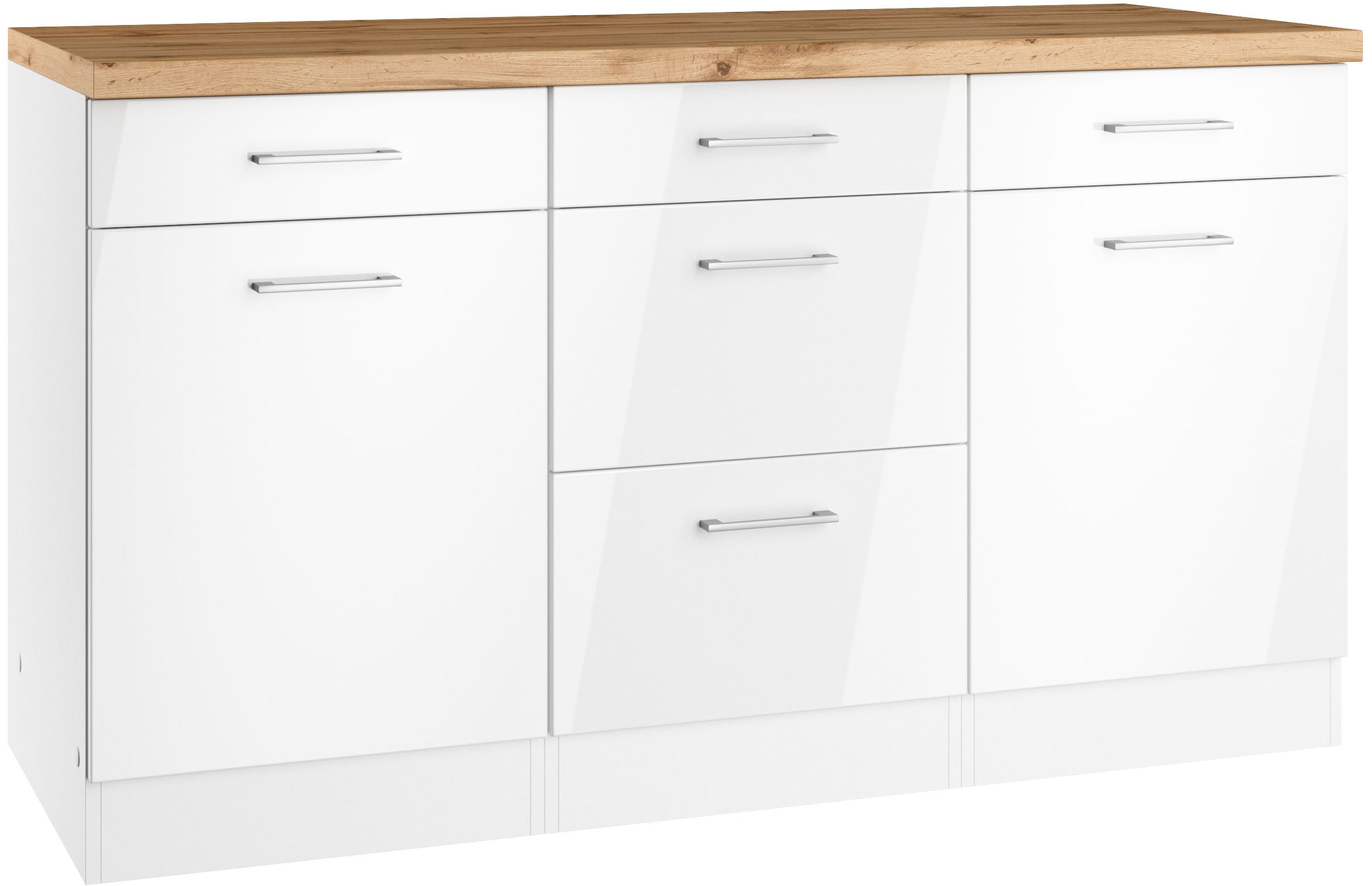 KOCHSTATION Unterschrank "KS-Milan", HELD Möbel, Unterschrank 150 cm, matte günstig online kaufen