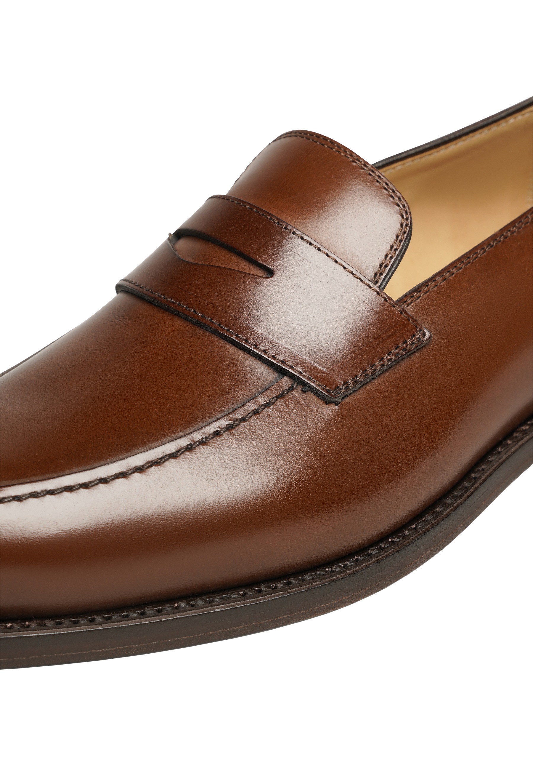 Henry Stevens Loafer »Marshall PL Businessschuhe«, Herren Halbschuhe Leder handgefertigt, Anzugschuhe Slipper