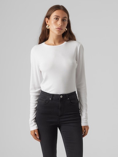 Vero Moda Langarmshirt »VMROMA LS SLIM TOP BAUR für kaufen NOOS« JRS 