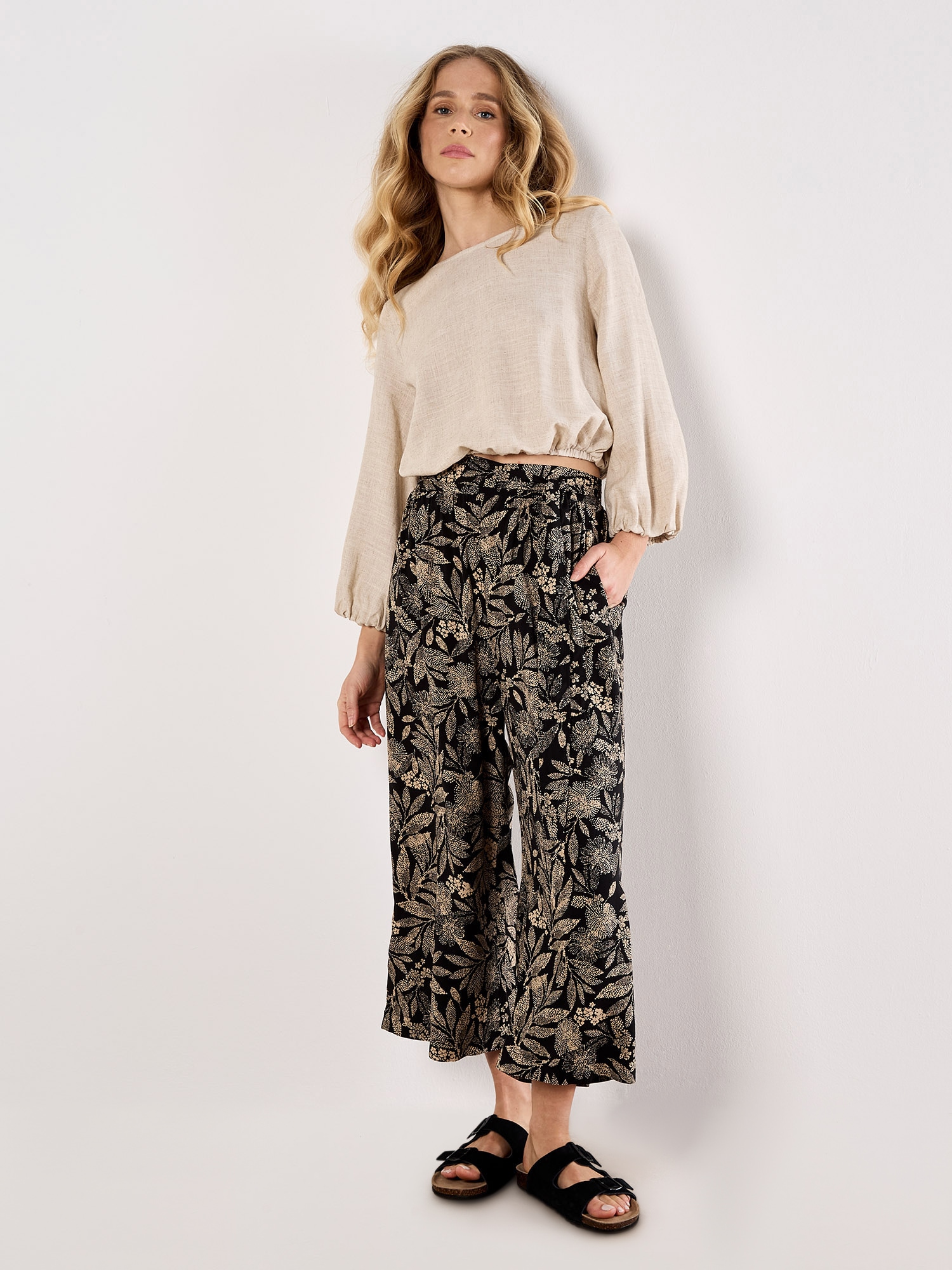 Apricot Culotte »Batik Culotte«  mit Bindegürtel