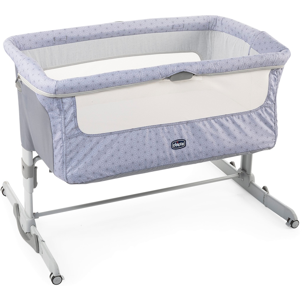 Chicco Beistellbett »Next2Me Dream, Silver«, mit Tragetasche