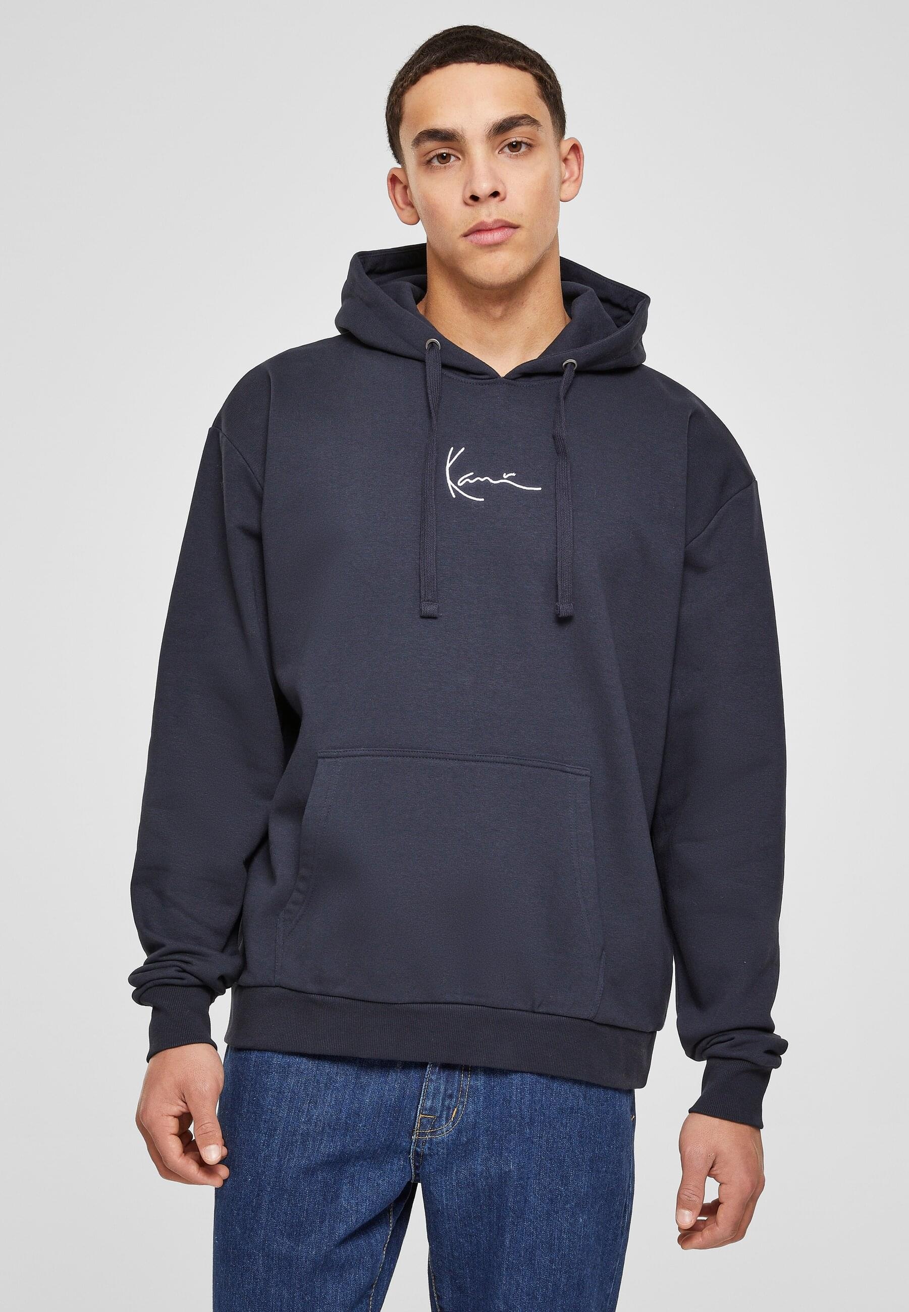 Karl Kani Sweatshirt »Karl Kani Herren Small Signature Hoodie navy«, (1 tlg.)