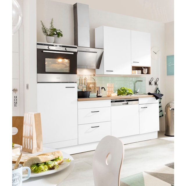 OPTIFIT Küchenzeile »Elga«, Premium-Küche, Soft-Close-Funktion, großen  Vollauszügen, Breite 230 cm bestellen | BAUR
