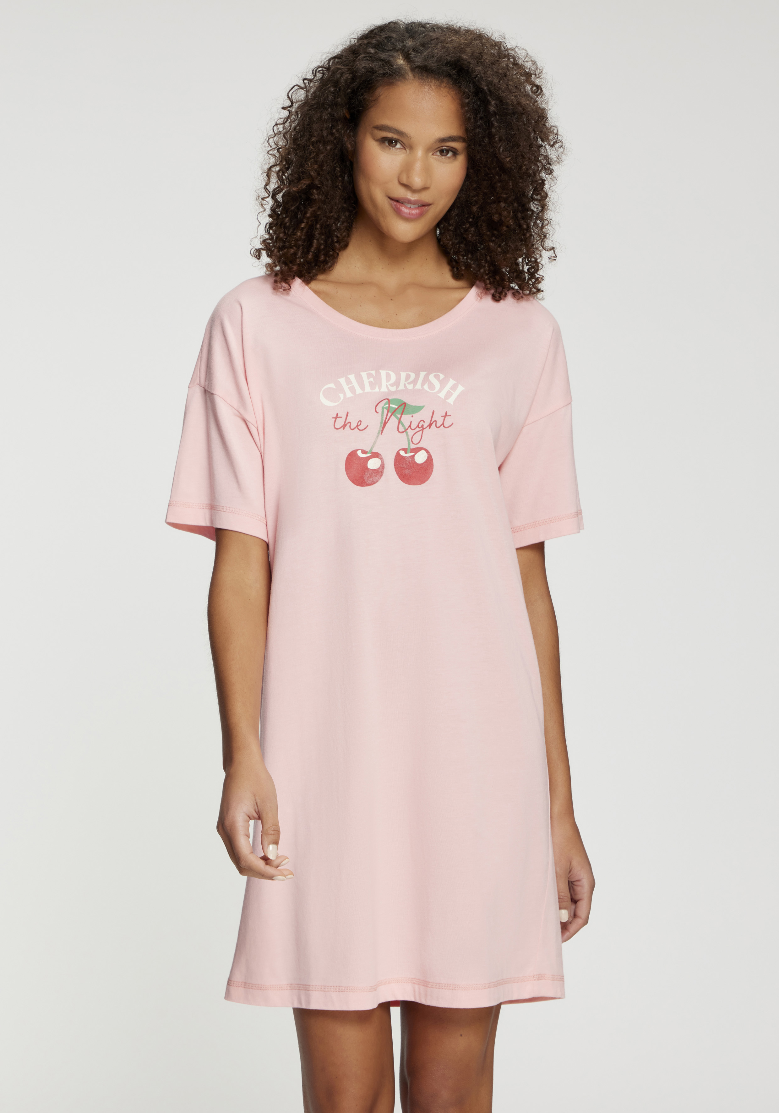Vivance Dreams by Lascana Sleepshirt mit süßem Früchtedruck