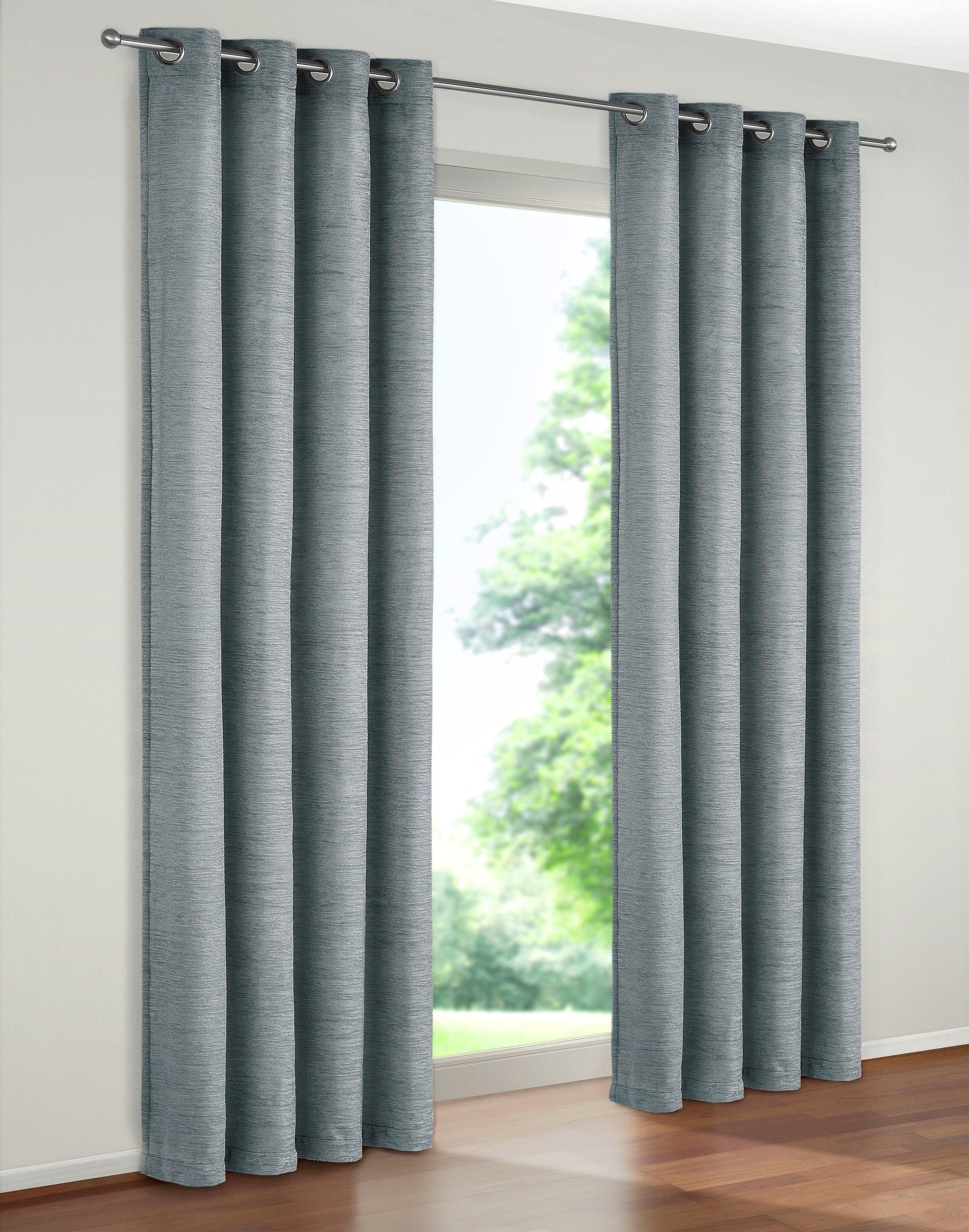 Wirth Vorhang "Trondheim 328 g/m²" Ösen 1 Stk. tlg. günstig online kaufen