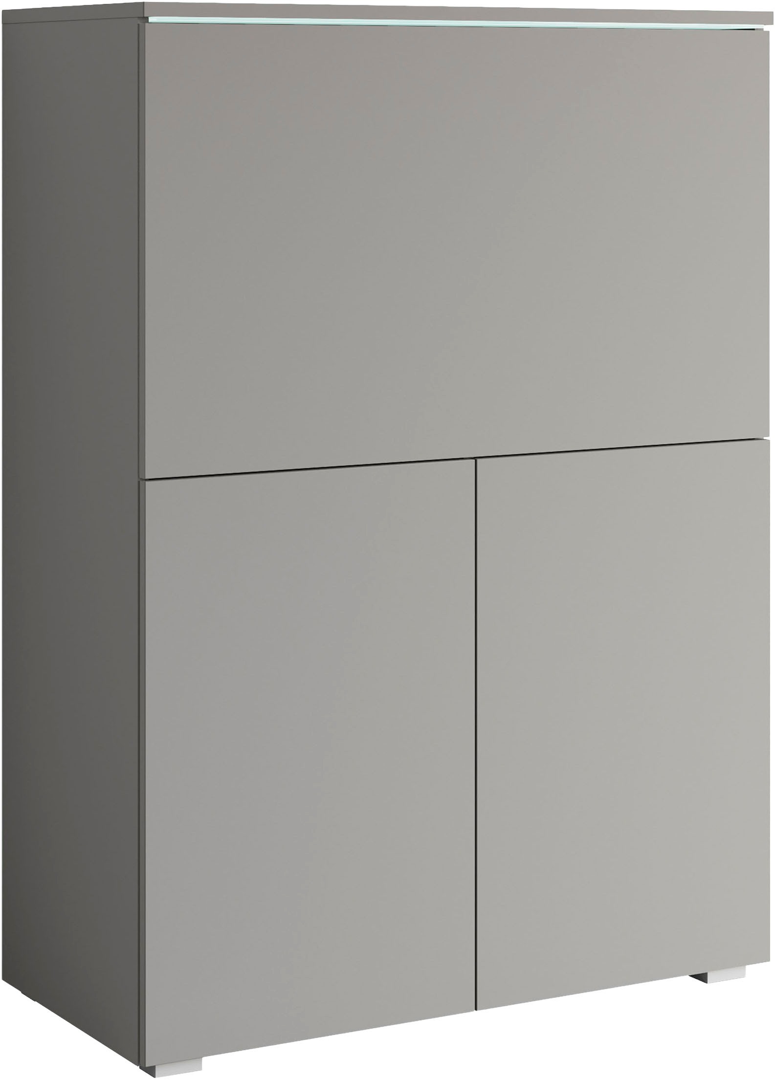 Home affaire PC-Schrank "Vera, Sekretär, Home-Office-Schreibtisch mit LED-B günstig online kaufen