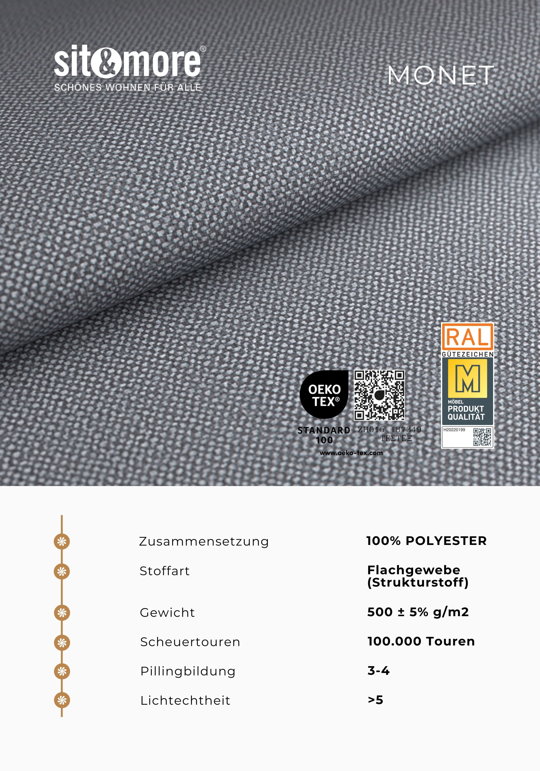 Home affaire Polsterhocker »Palmera, B: 58 cm« mit Stauraum, Federkern
