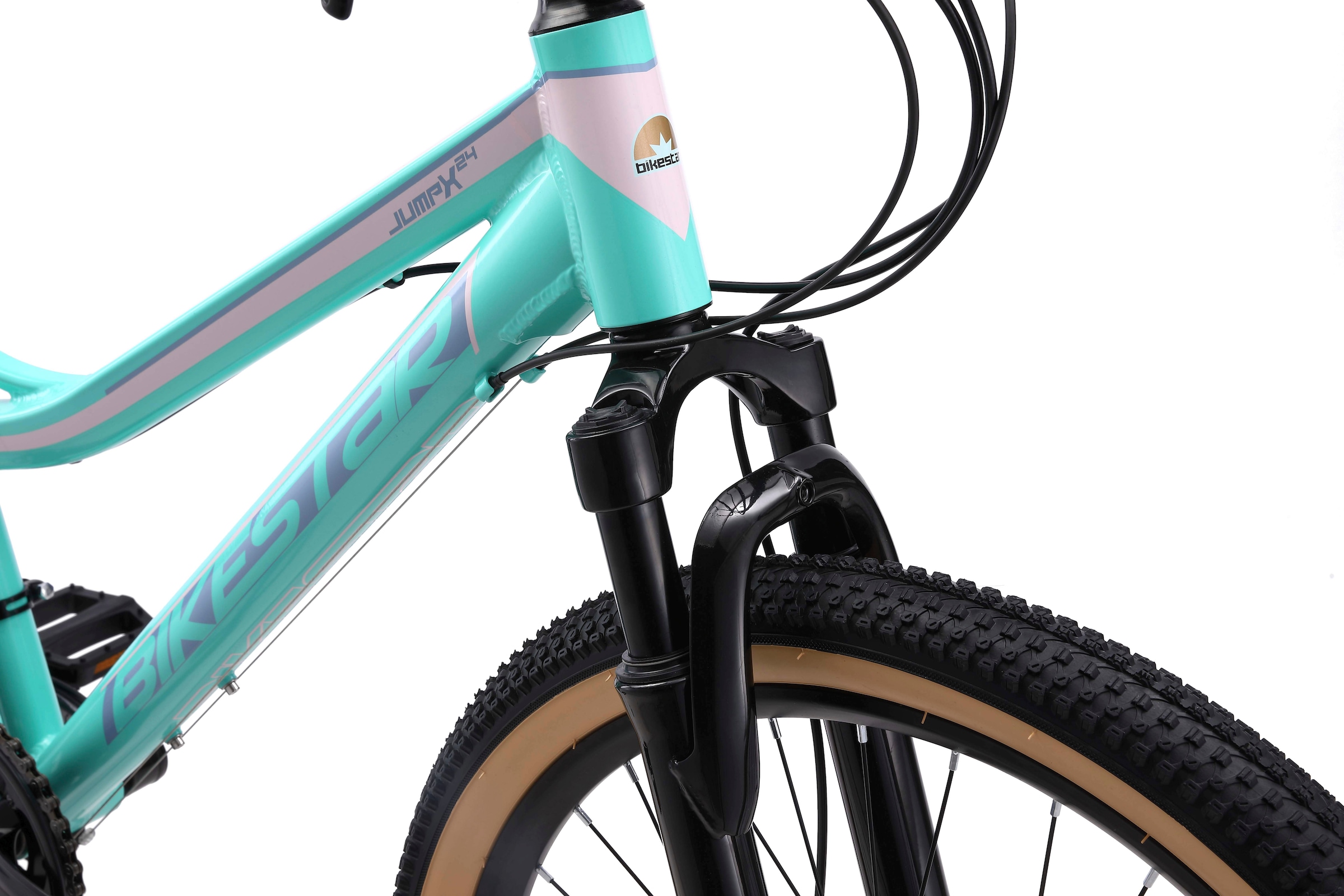 Bikestar Jugendfahrrad, 21 Gang, Shimano, RD-TY21 Schaltwerk, Kettenschaltung