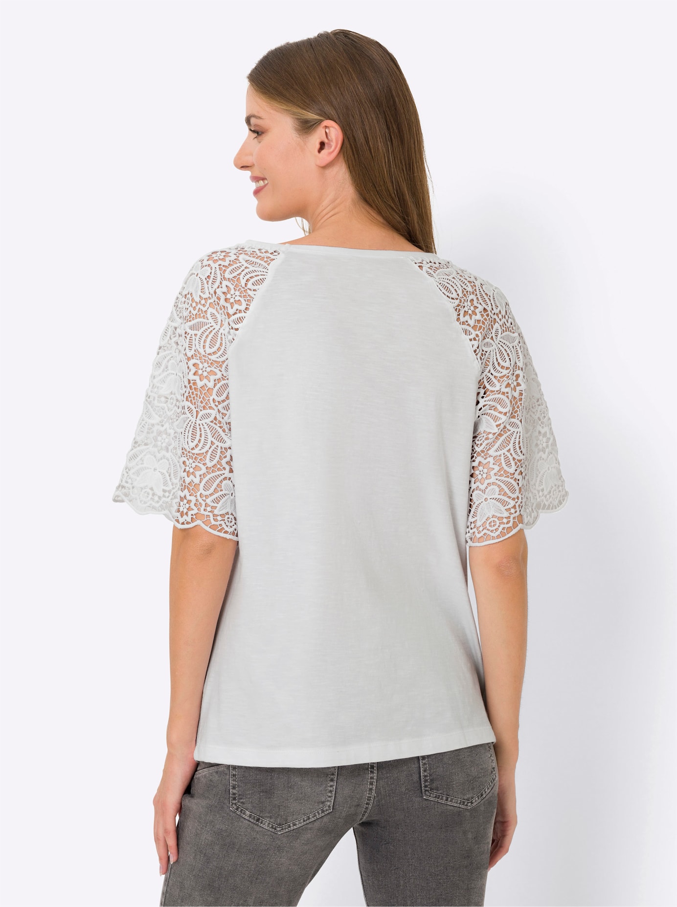 Thumbnail - heine Spitzenshirt "Shirt", (1 tlg.)