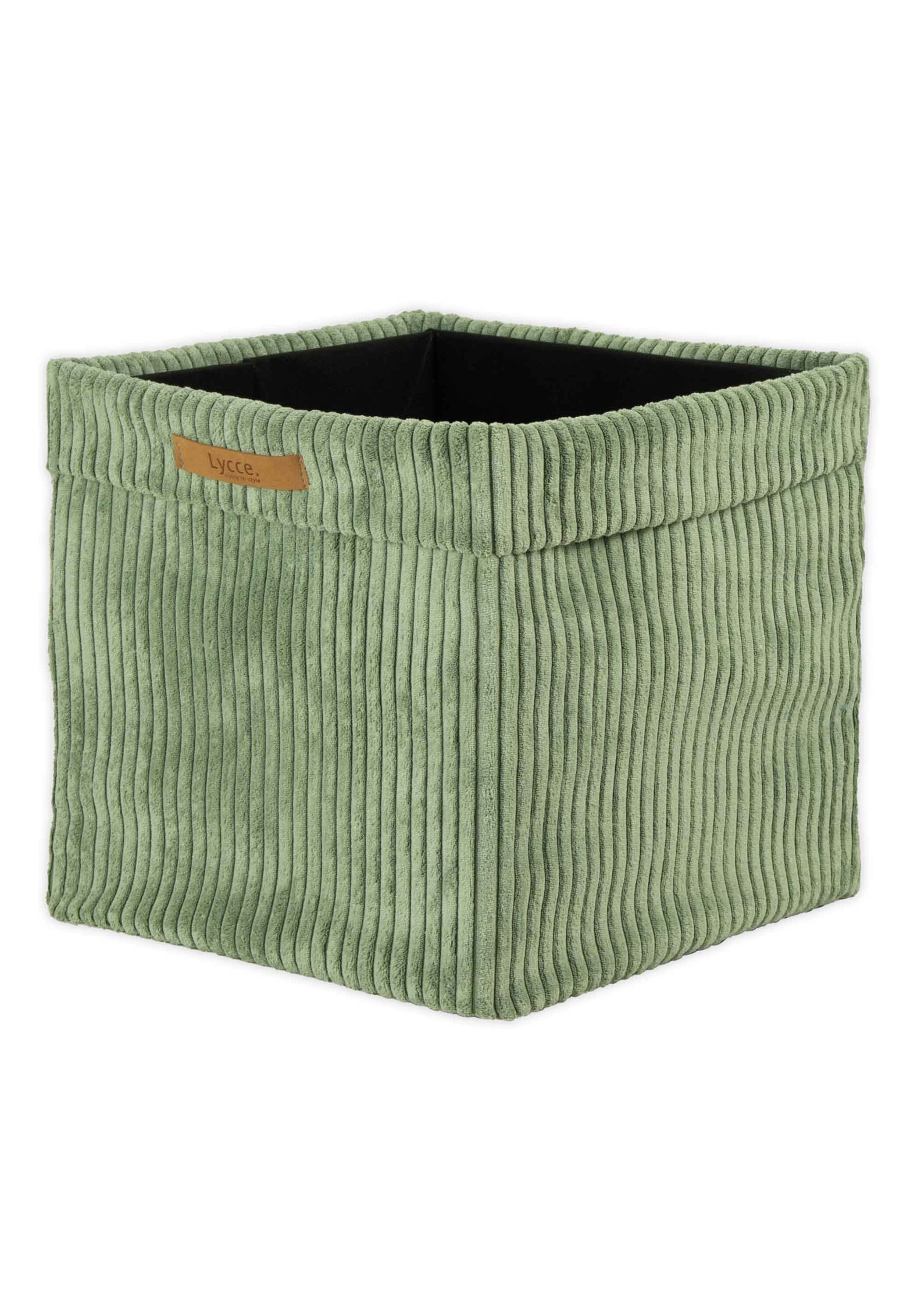 Aufbewahrungsbox LYCCE, grün, Obermaterial: 90% Polyester PES. 10% Nylon NY., Kinderzimmer, Aufbewahrungsboxen, "Aufbewahrungskorb Faltbare