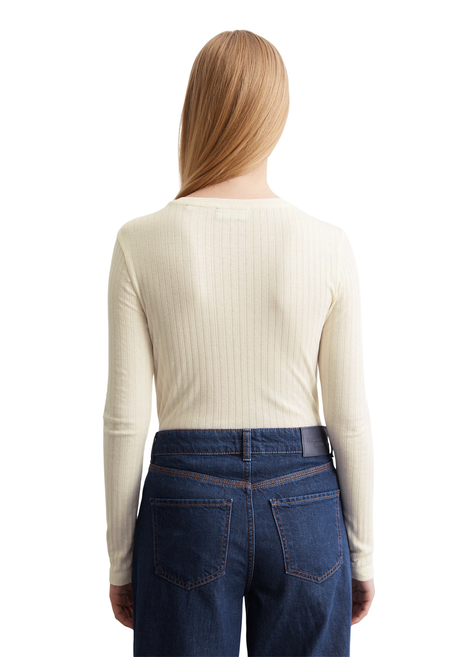 Thumbnail - Marc OPolo DENIM Langarmshirt "aus Organic Cotton"