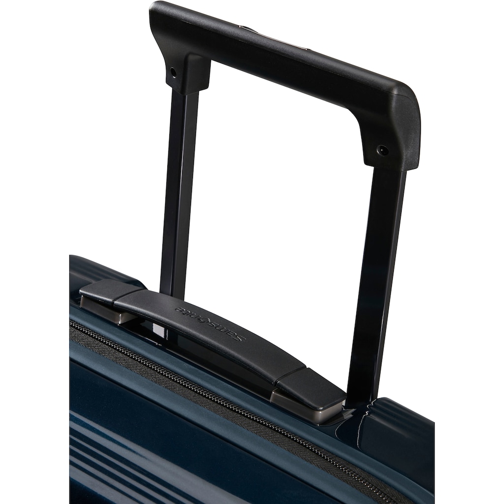 Samsonite Hartschalen-Trolley »Nuon metallic dark blue, 55 cm«, 4 Rollen