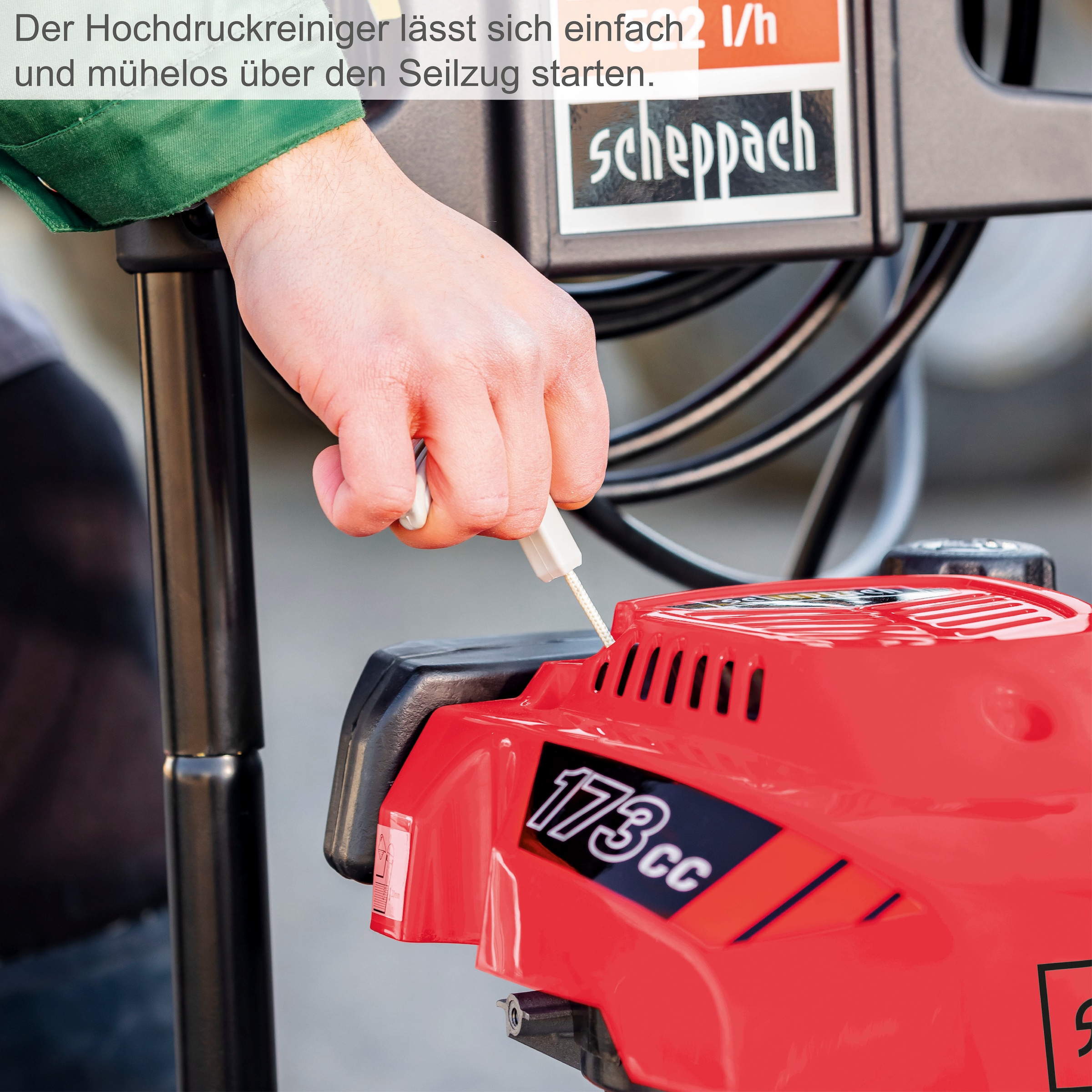 Scheppach Hochdruckreiniger »Benzin-Hochdruckreiniger HCP2600«