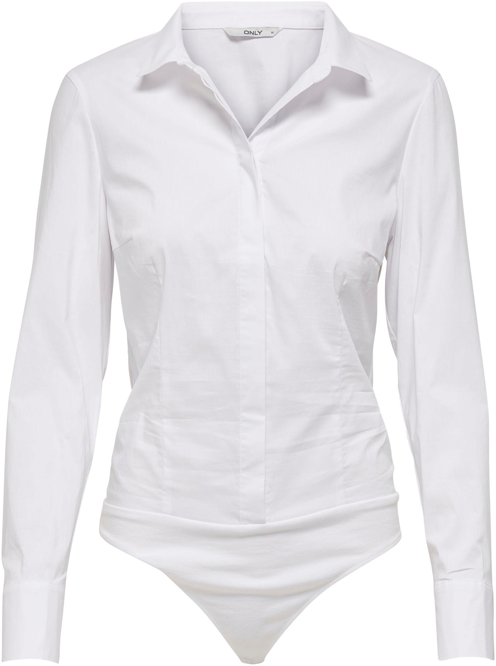 ONLY Blusenbody »ONLSELMA L/S SHIRT BODY WVN NOOS« kaufen