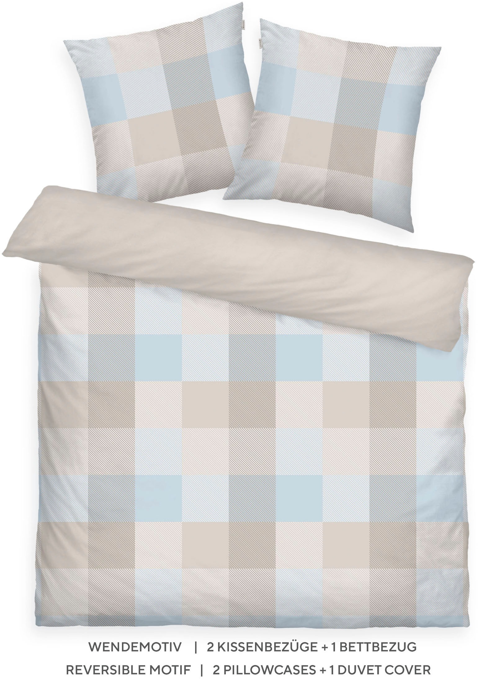 Thumbnail - TOM TAILOR HOME Wendebettwäsche "BOLD MOSAIC in Gr. 135x200cm, 155x220cm oder 200x220cm" 3 Stk. tlg.