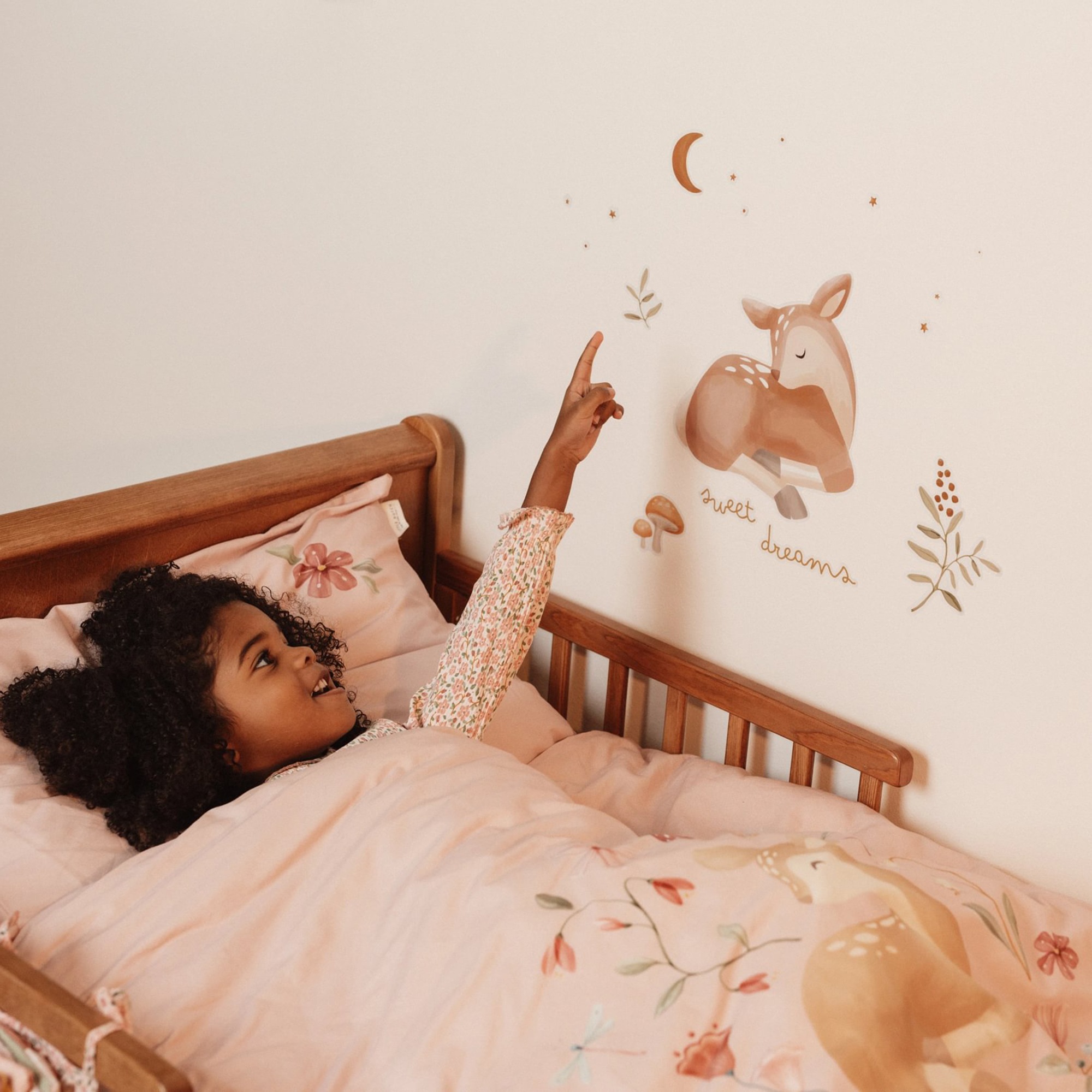 LITTLE DUTCH Wandtattoo »Wandsticker Set Fairy Garden Sweet Dreams (40x30cm)«, (1 St.)