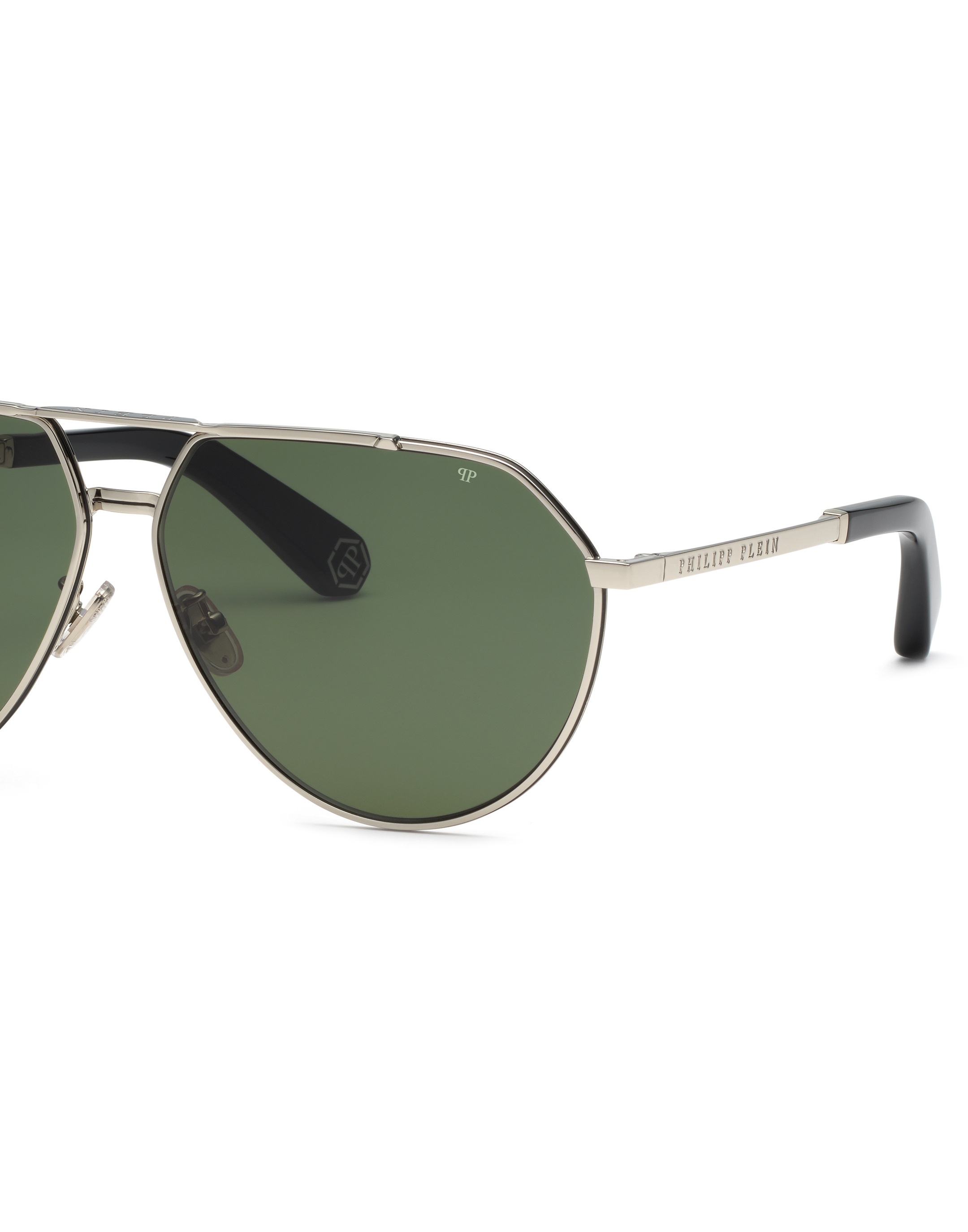 Sonnenbrille PHILIPP PLEIN "Signature", Herren, 22sp, shinypalladium, Sonnenbrillen Sonnenbrille 3