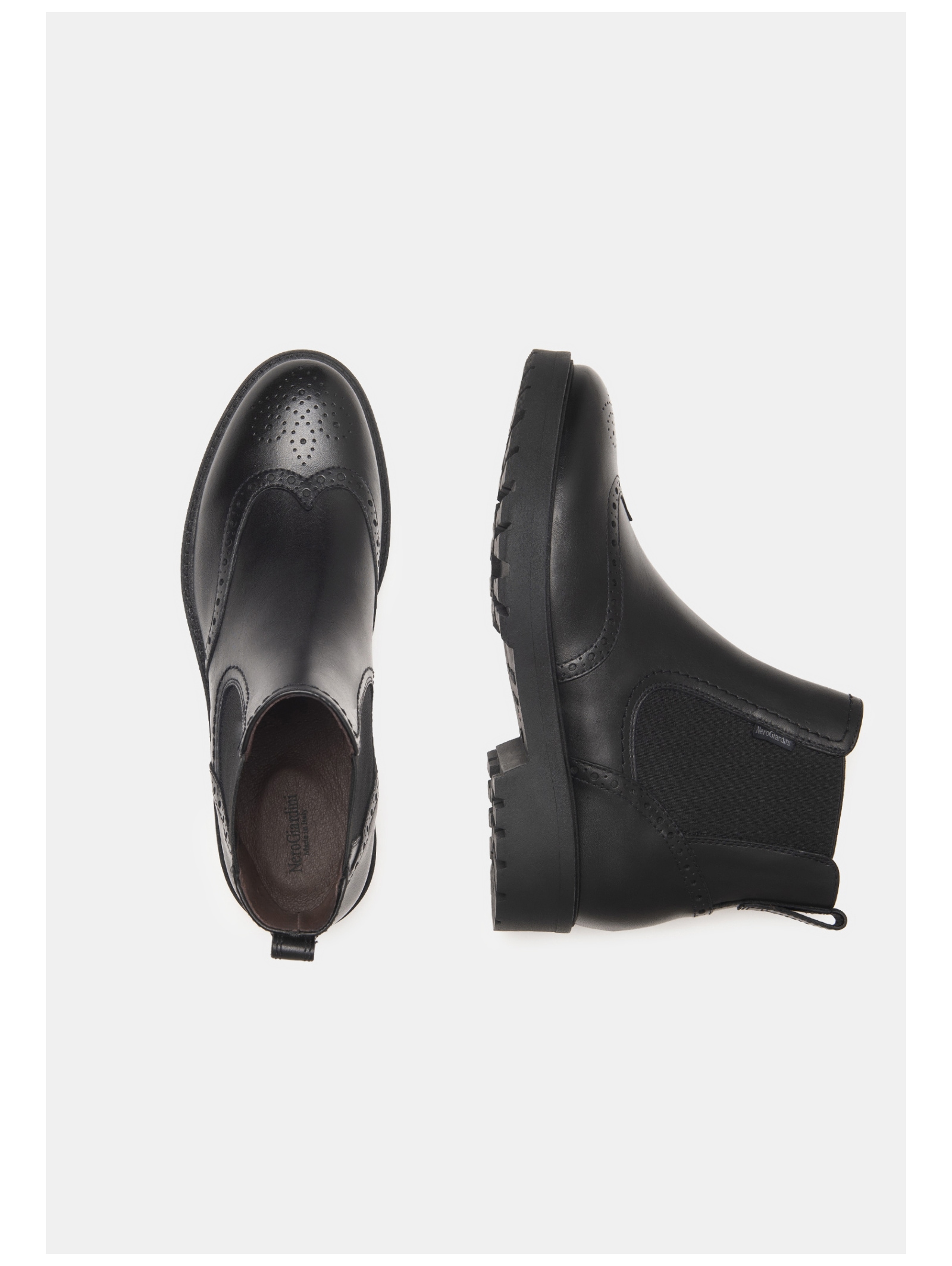 Nero Giardini Stiefelette »Nero Giardini Stiefelette Leder/Textil«