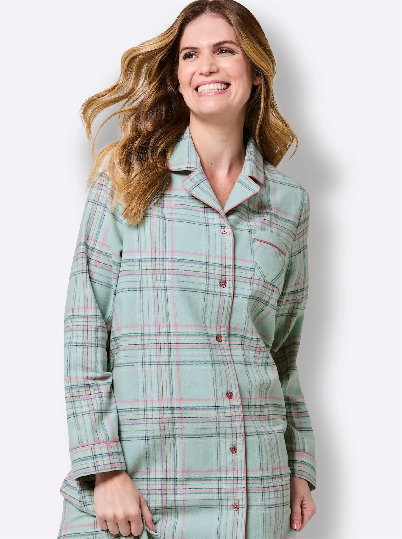 wäschepur Sleepshirt »Sleepshirt« Brusttasche