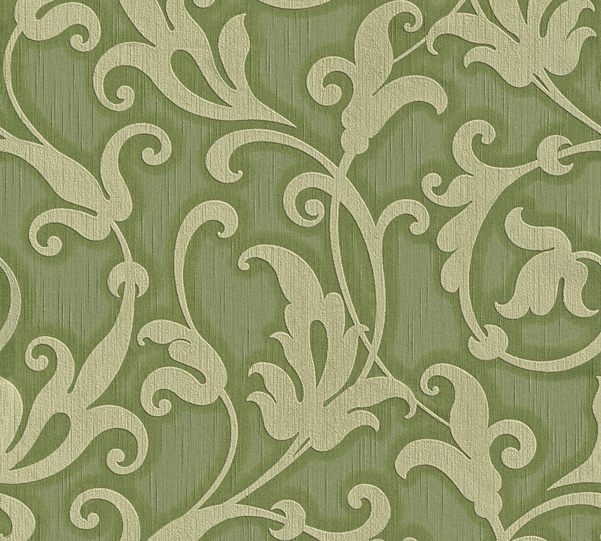 Architects Paper "Tessuto" Barock floral gemustert samtig Tapete Barock Tapeten Wohnzimmer Schlafzimmer Küche modern Flur Design