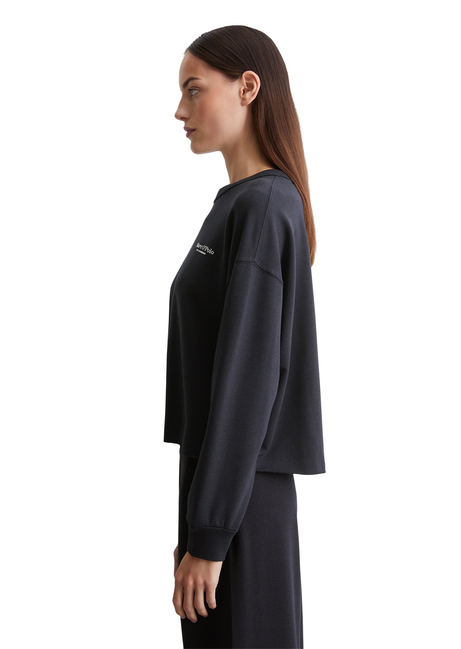 Marc O'Polo Sweatshirt »aus Organic-Cotton-Viskose-Mix«