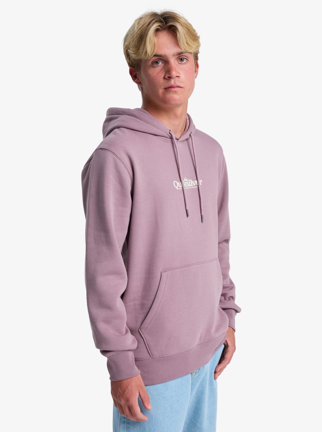 Quiksilver Kapuzensweatshirt "SCREEN FLEECE FINELINE HOODIE", aus Baumwolle und Polyester, in den Größen S bis XXL