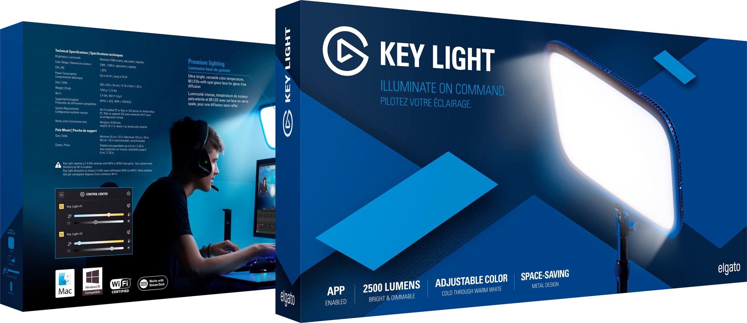 Elgato LED Studiobeleuchtung »Key Light«