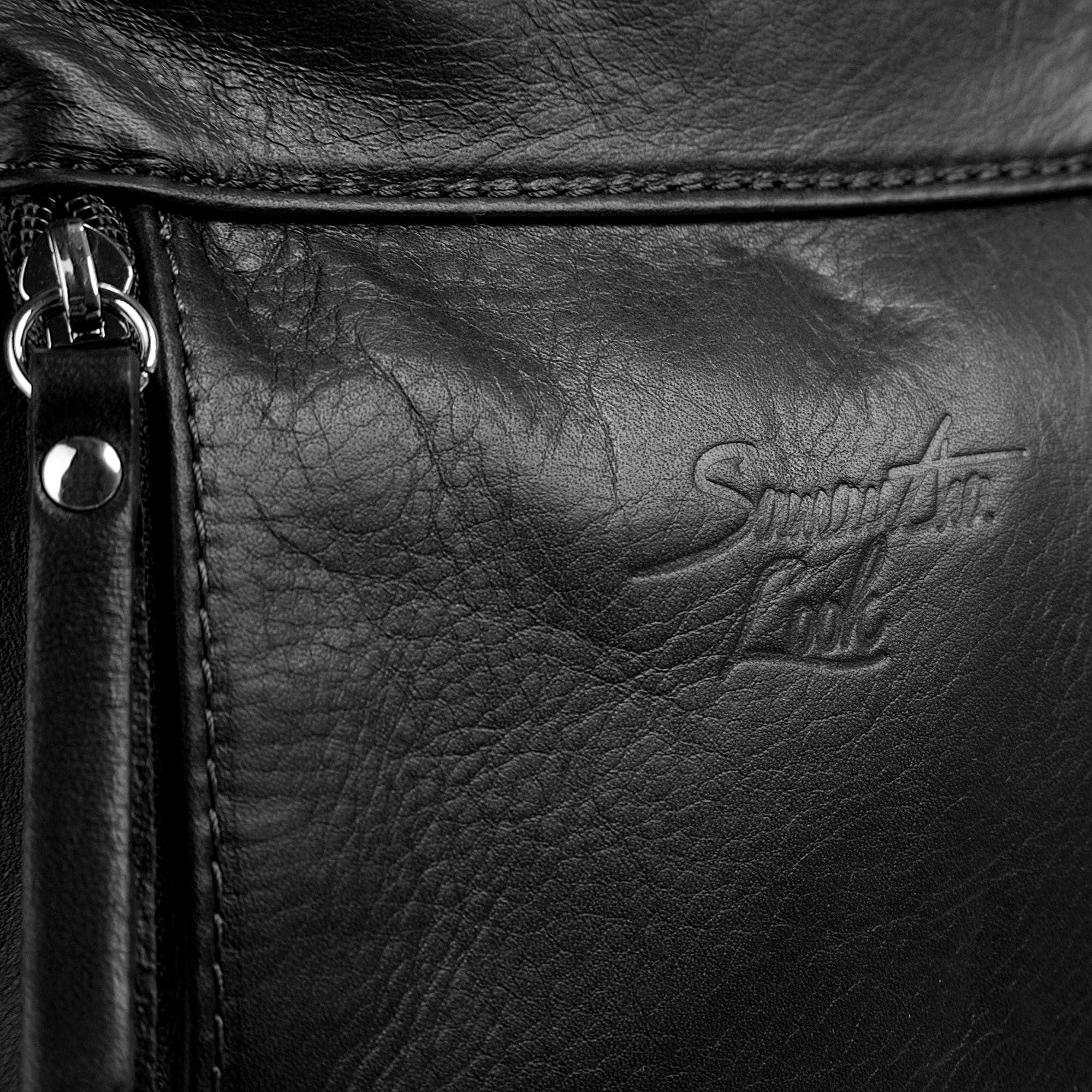 Samantha Look Cityrucksack, echt Leder, Made in Italy