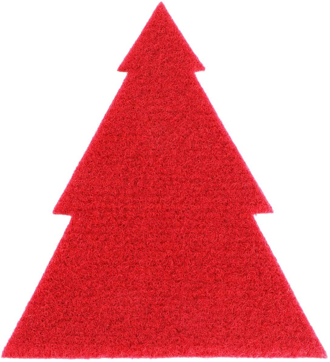 Primaflor-Ideen in Textil Platzset "Tannenbaum, Weihnachtsdeko rot", (Set, 4 St.), ideal als Besteckunterlage, Tischdeko