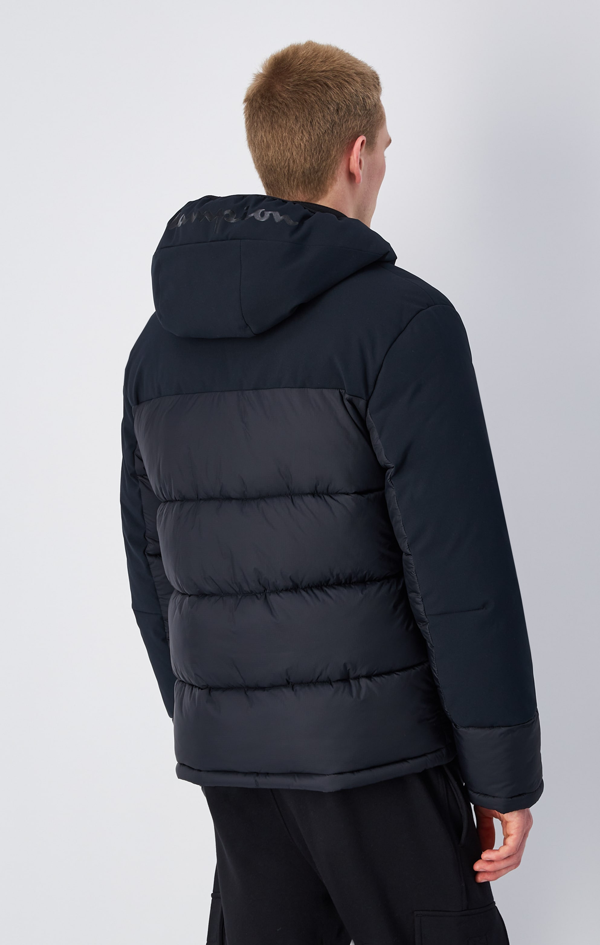 Champion Winterjacke, mit Kapuze