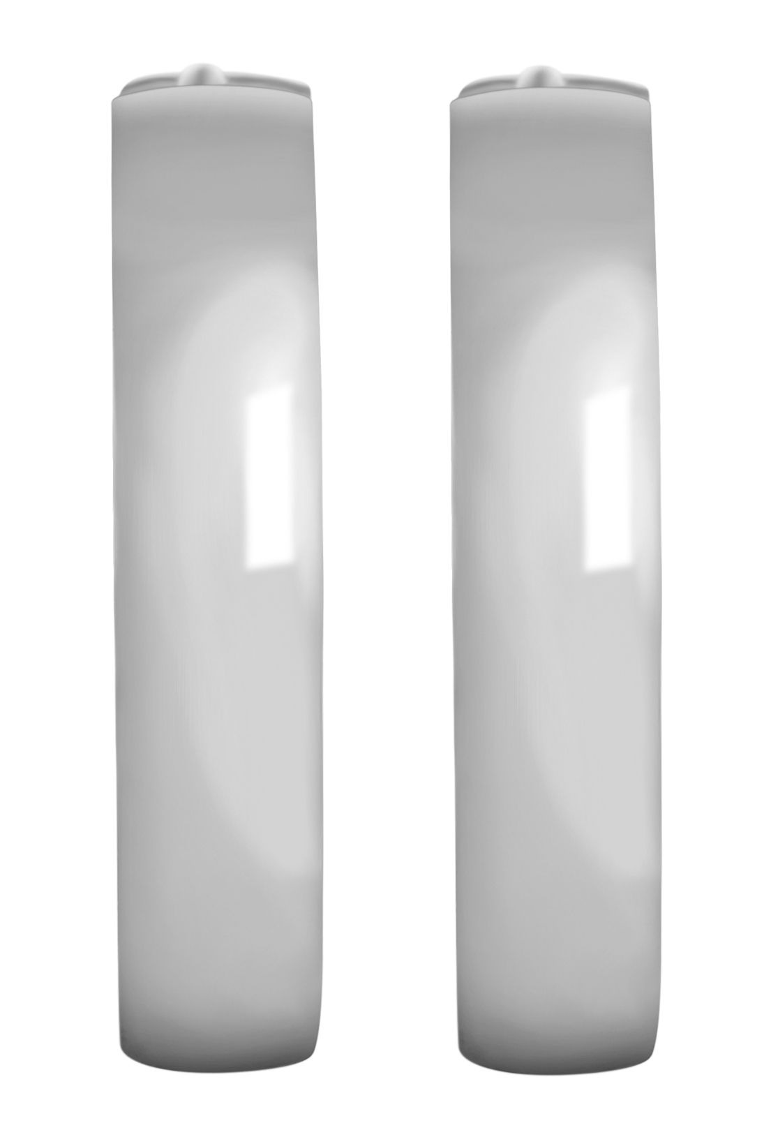 Adelia´s Klappcreolen »Damen Ohrringe – Klappcreole aus Edelstahl« Ideal als Geschenk zum einen besonderen Tag