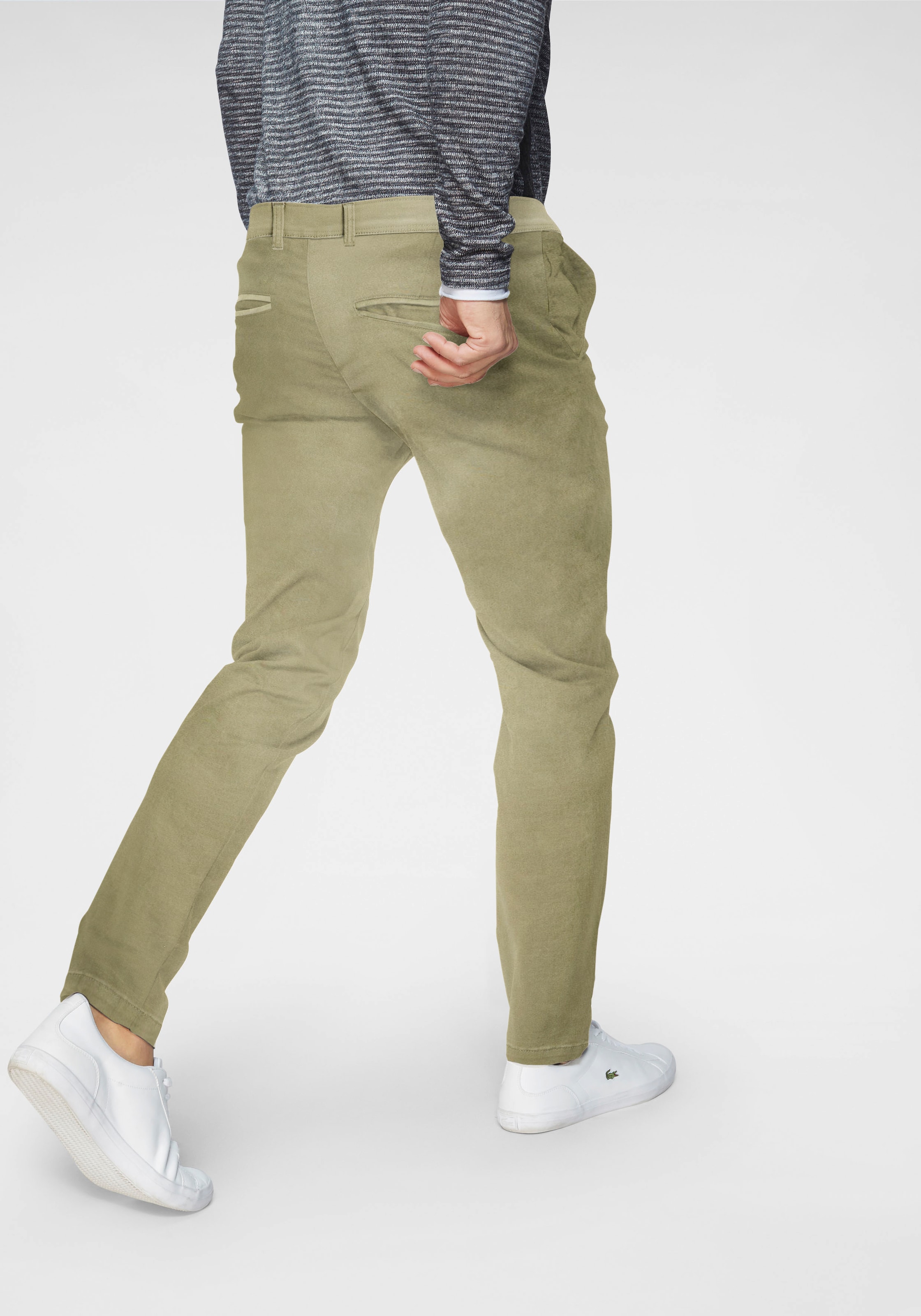 Jack & Jones Jpstollie Jjdave Linen DEK Pantalon chinois Noir 33W x 30L pour homme, Noir, 33W / 30L