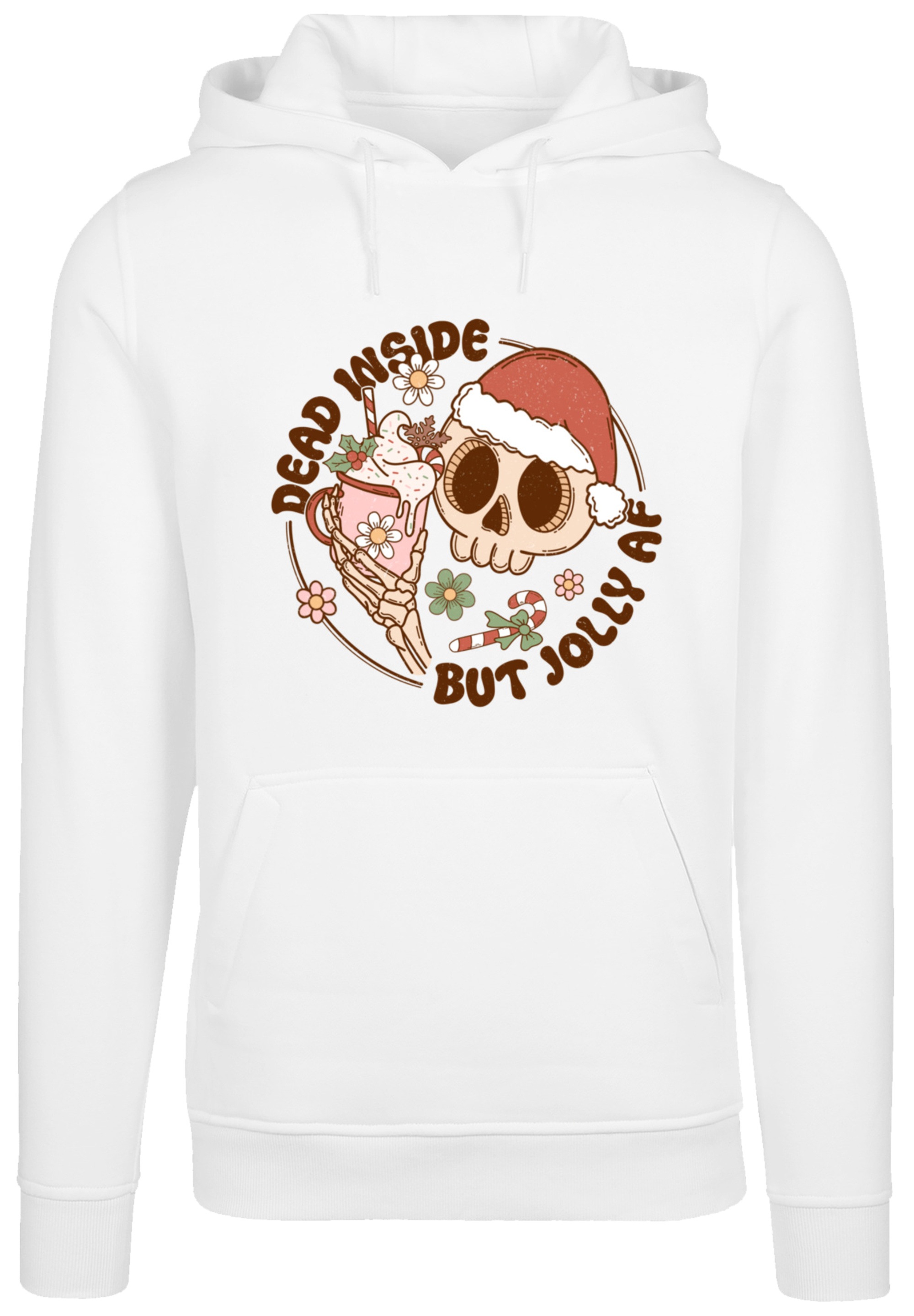 F4NT4STIC Kapuzenpullover "Dead inside but jolly AF Christmas", Premium Qua günstig online kaufen