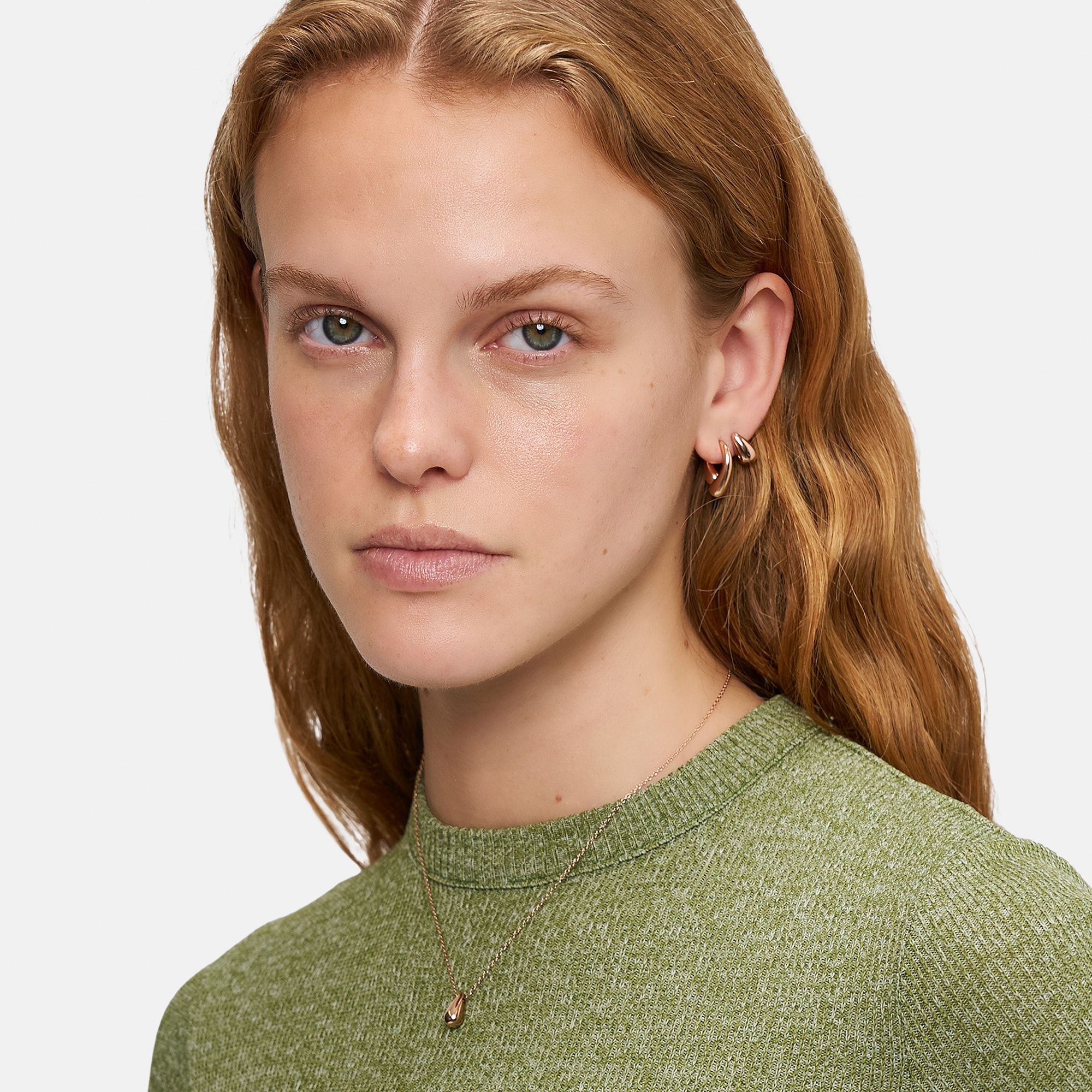 Liebeskind Berlin Paar Creolen »Schmuck Geschenk Edelstahl Ohrringe The Melting Organic«
