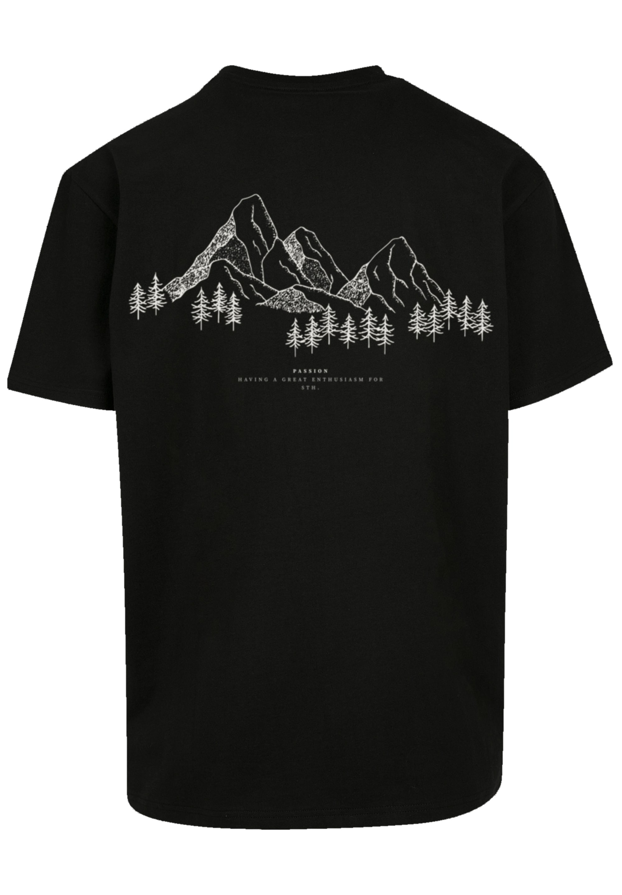 F4NT4STIC T-Shirt "PLUS SIZE Mountain Berge", Print günstig online kaufen