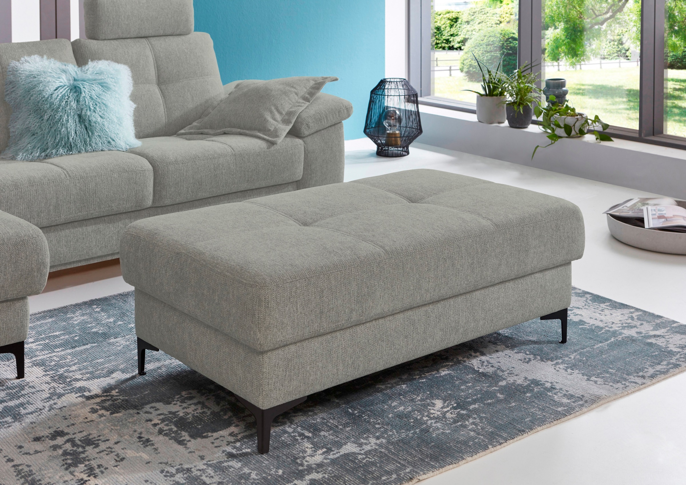 3C Carina Hockerbank "Burnaby" passend zur Serie "Burnaby", B/T/H: 126/76/4 günstig online kaufen