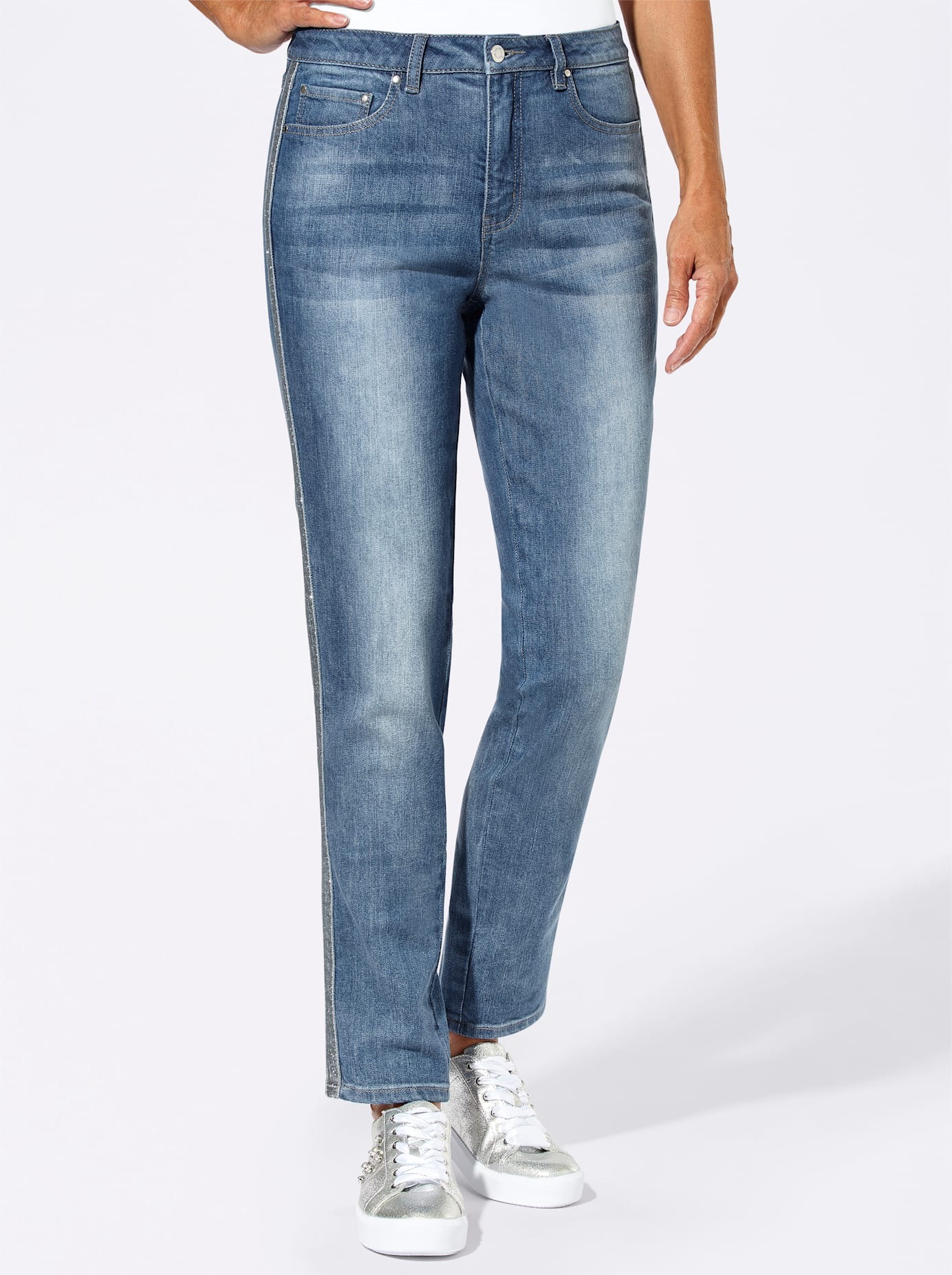 Inspirationen 5-Pocket-Jeans, (1 tlg.)