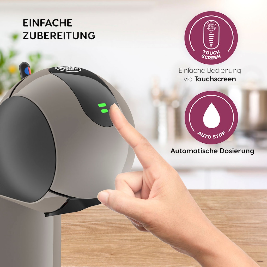 NESCAFÉ® Dolce Gusto® Kapselmaschine »Krups, KP270A Infinissima Touch Automatic in Taupe«