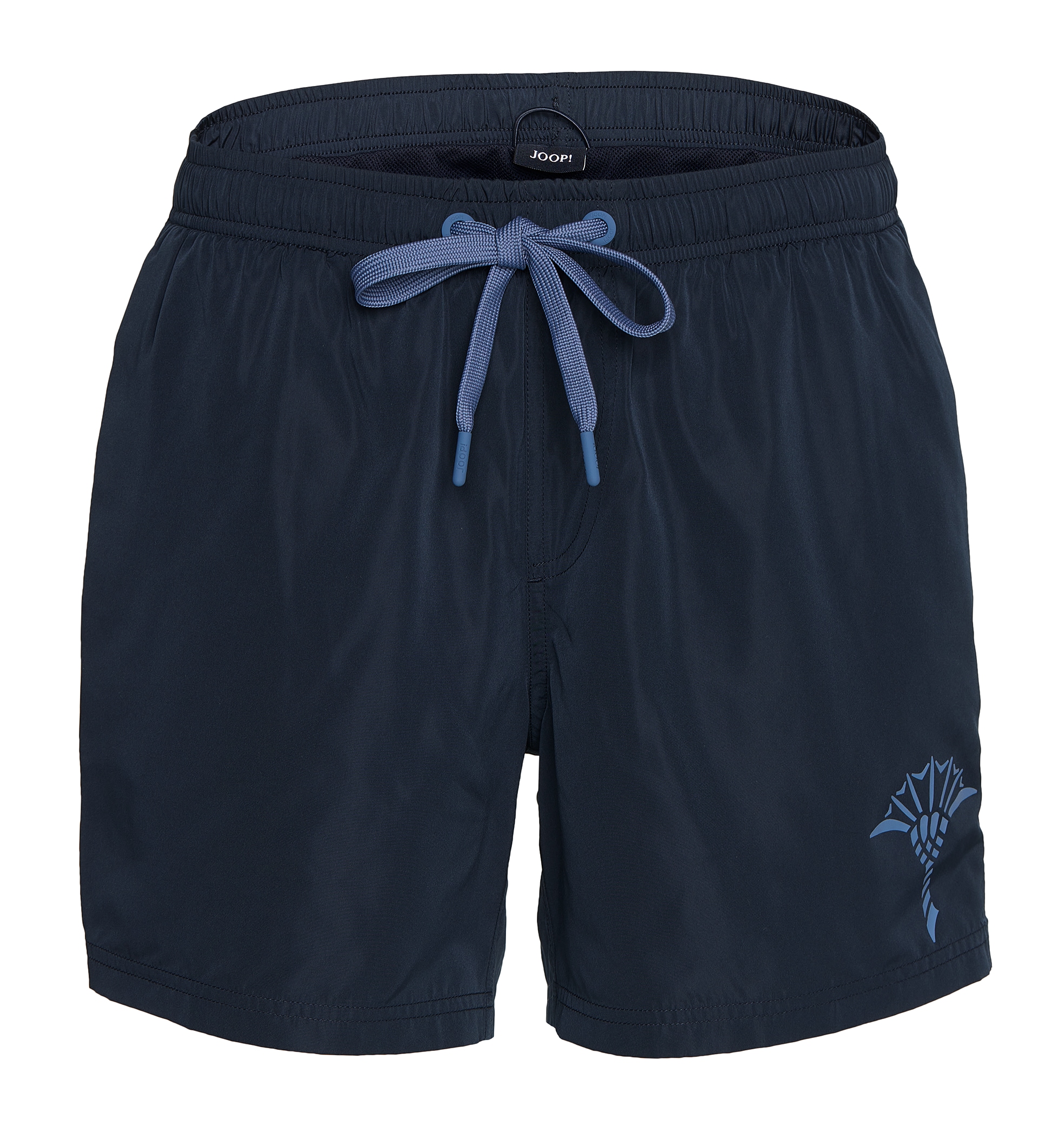 JOOP Badeshorts "Solid", Cornflower-Logo, kurze Seitenschlitze günstig online kaufen