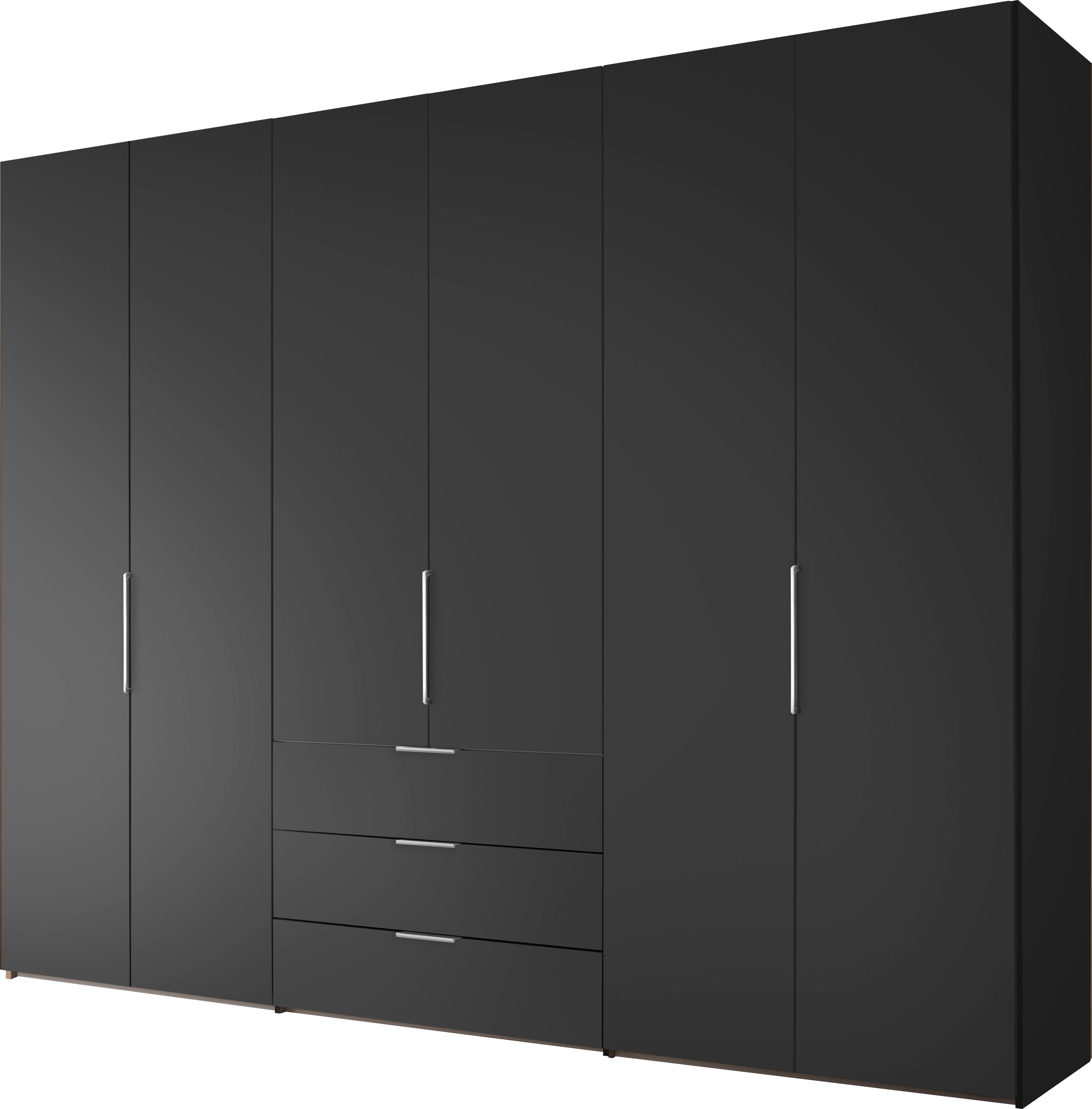 STAUD Drehtürenschrank "Extenso, edles Design in hochwertiger Qualität, Made in Germany" mit 3 Frontschubkästen