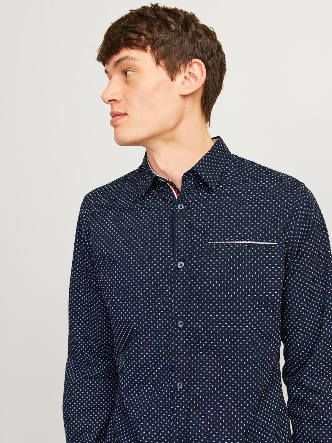 Jack & Jones Langarmhemd "JJEREMY DETAIL SHIRT LS NOOS" günstig online kaufen