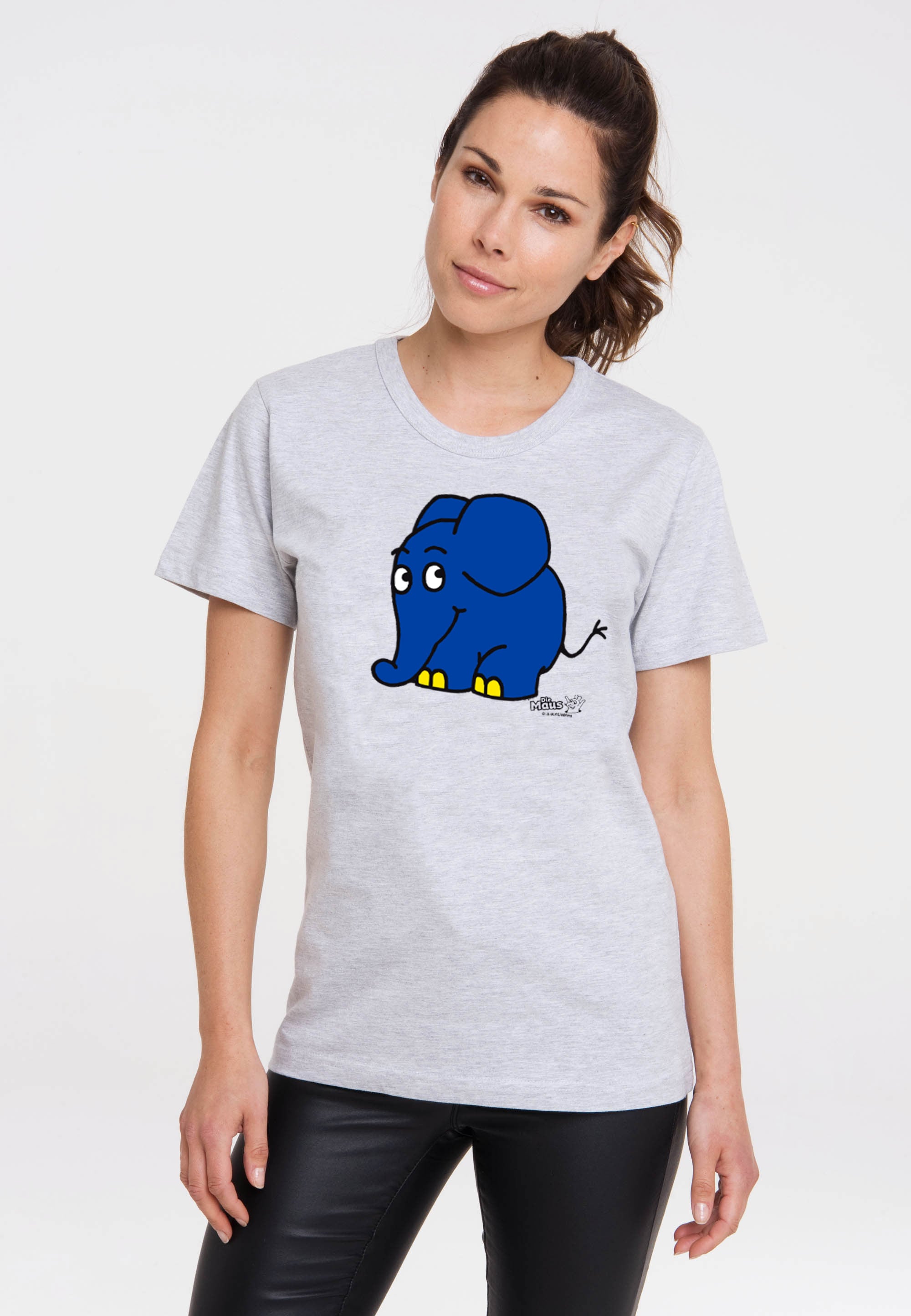 LOGOSHIRT T-Shirt "Sendung mit der Maus - Elefant", mit coolem Print günstig online kaufen