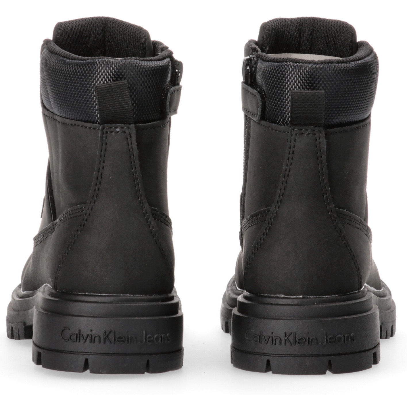 Calvin Klein Jeans Schnürboots, Worker Boots, Schnürstiefel, Winterboots mit Blockabsatz